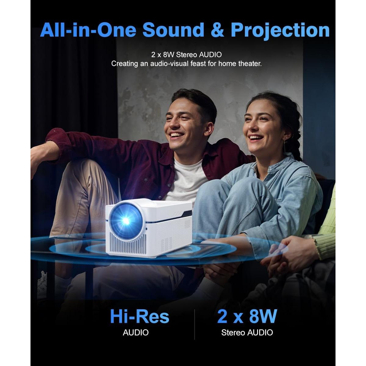 Proyector Ultra Corto Magcubic 4K Android 13 Wifi Bluetooth