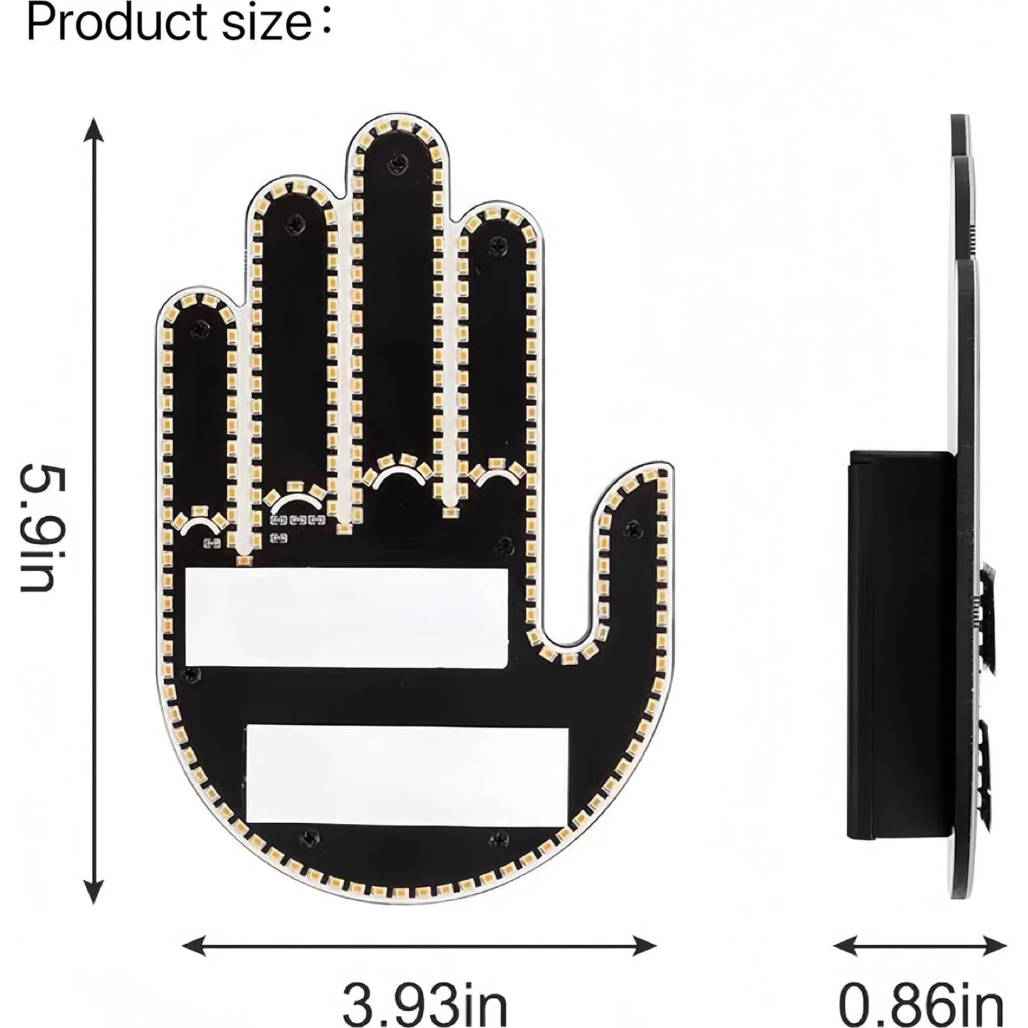 Luz de Gesto para Coche Tockmoon CT001 con Control Remoto