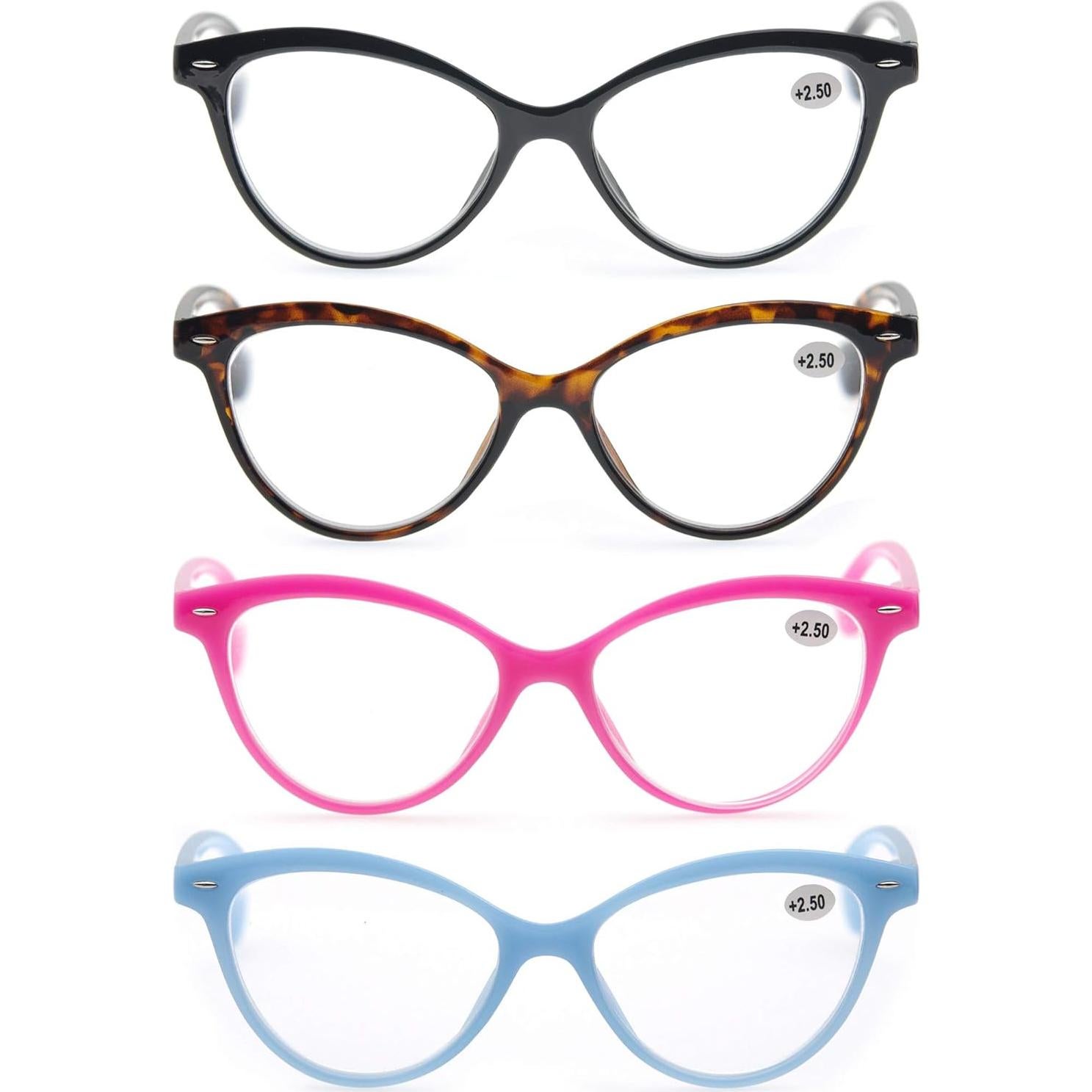 Gafas de Lectura MODFANS Ojo de Gato 4 Colores 2.0x