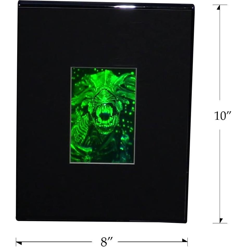 Holograma 3D Reina Alienígena HoloBrands Soporte Escritorio