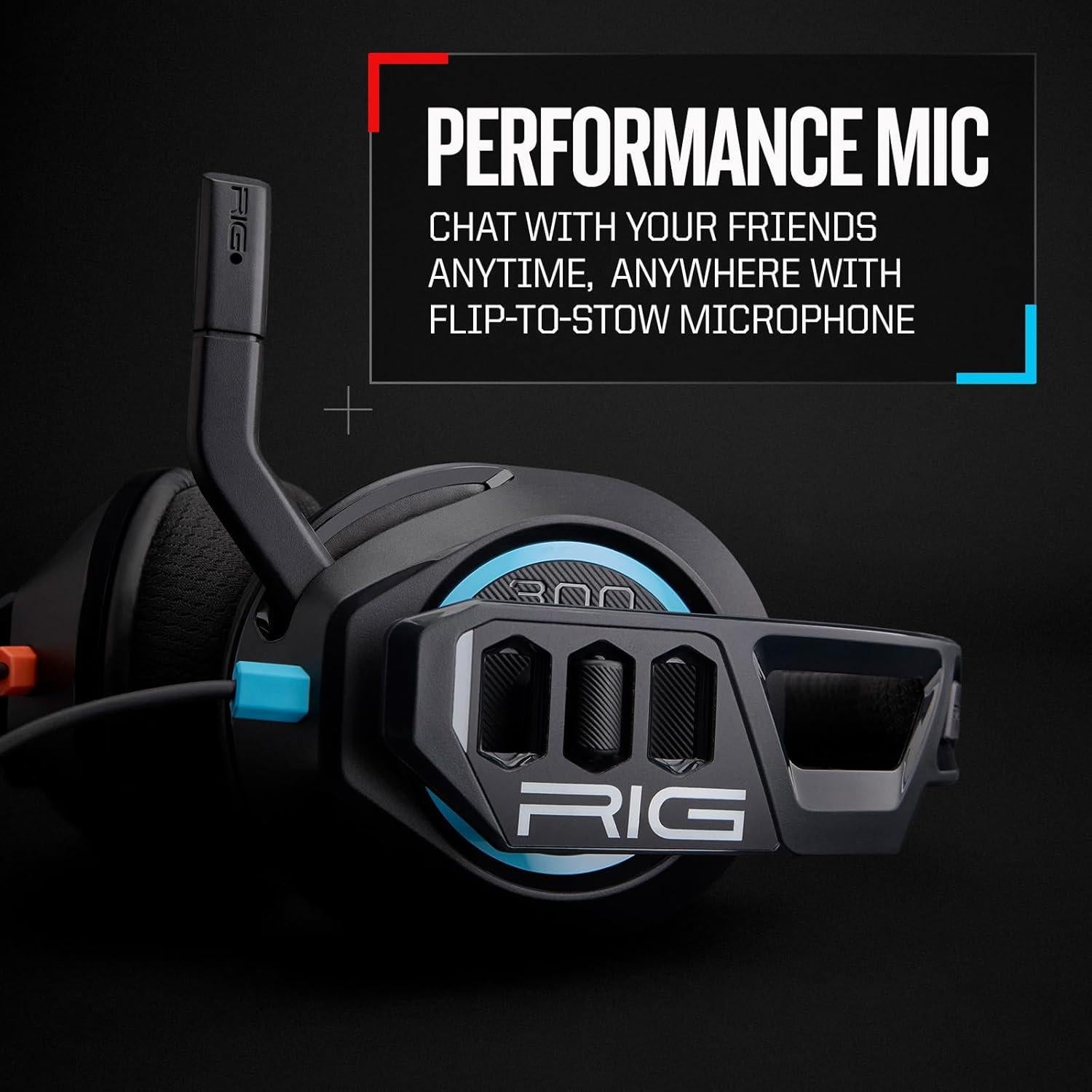 Auriculares Gaming RIG 300 PRO HN para Nintendo Switch 2 - 40mm