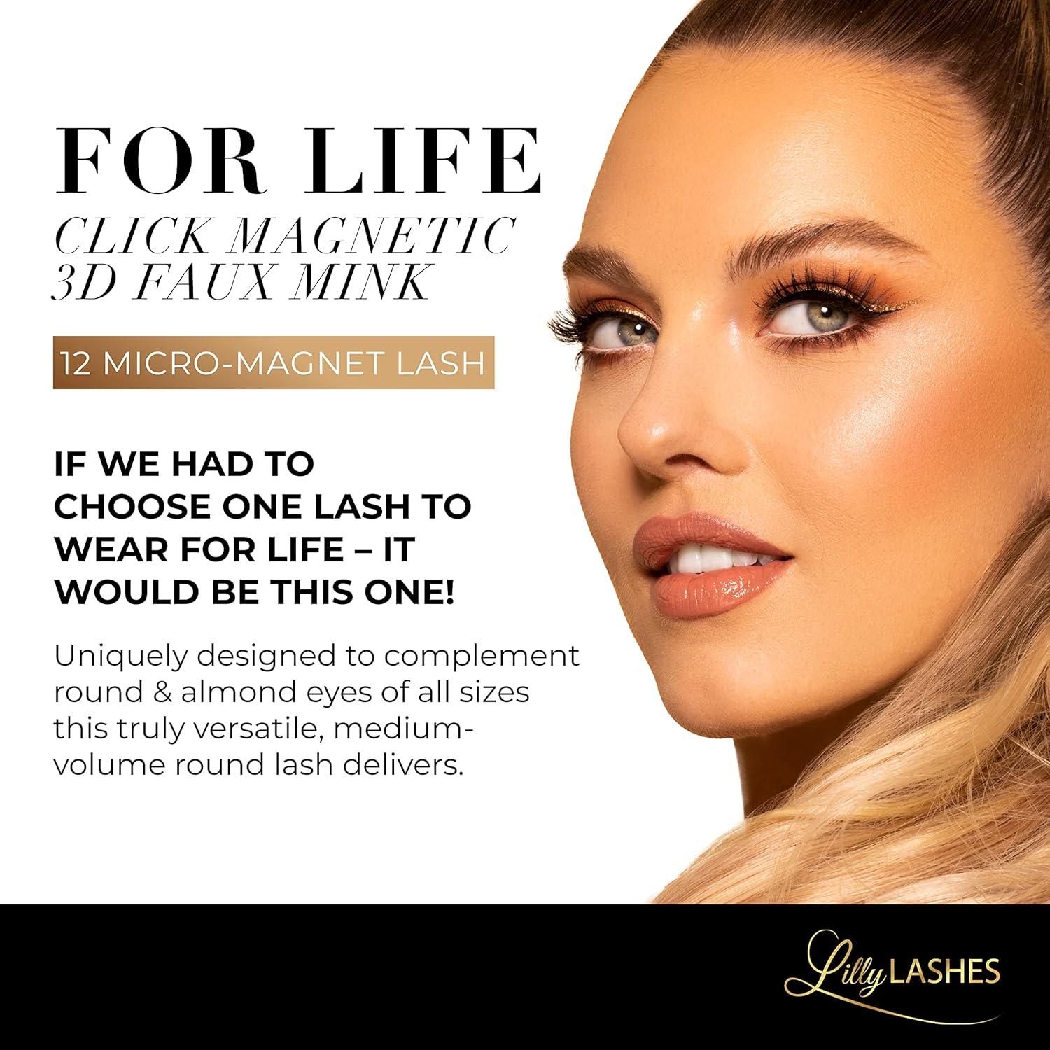 Pestañas Magnéticas Lilly Lashes Click - Para Siempre - 1 Cuenta