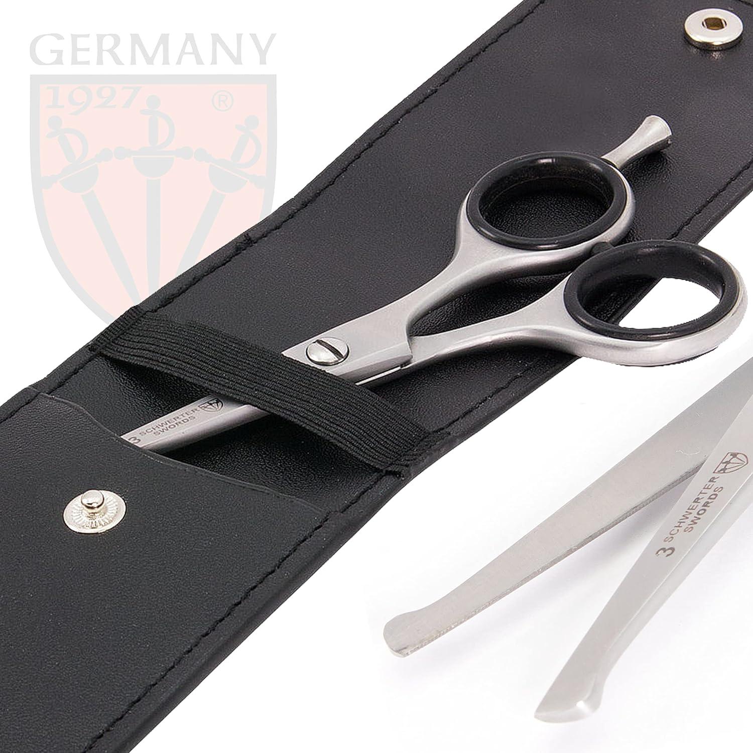 Tijeras 3 Swords Germany para vello nasal y orejas 11.5 cm