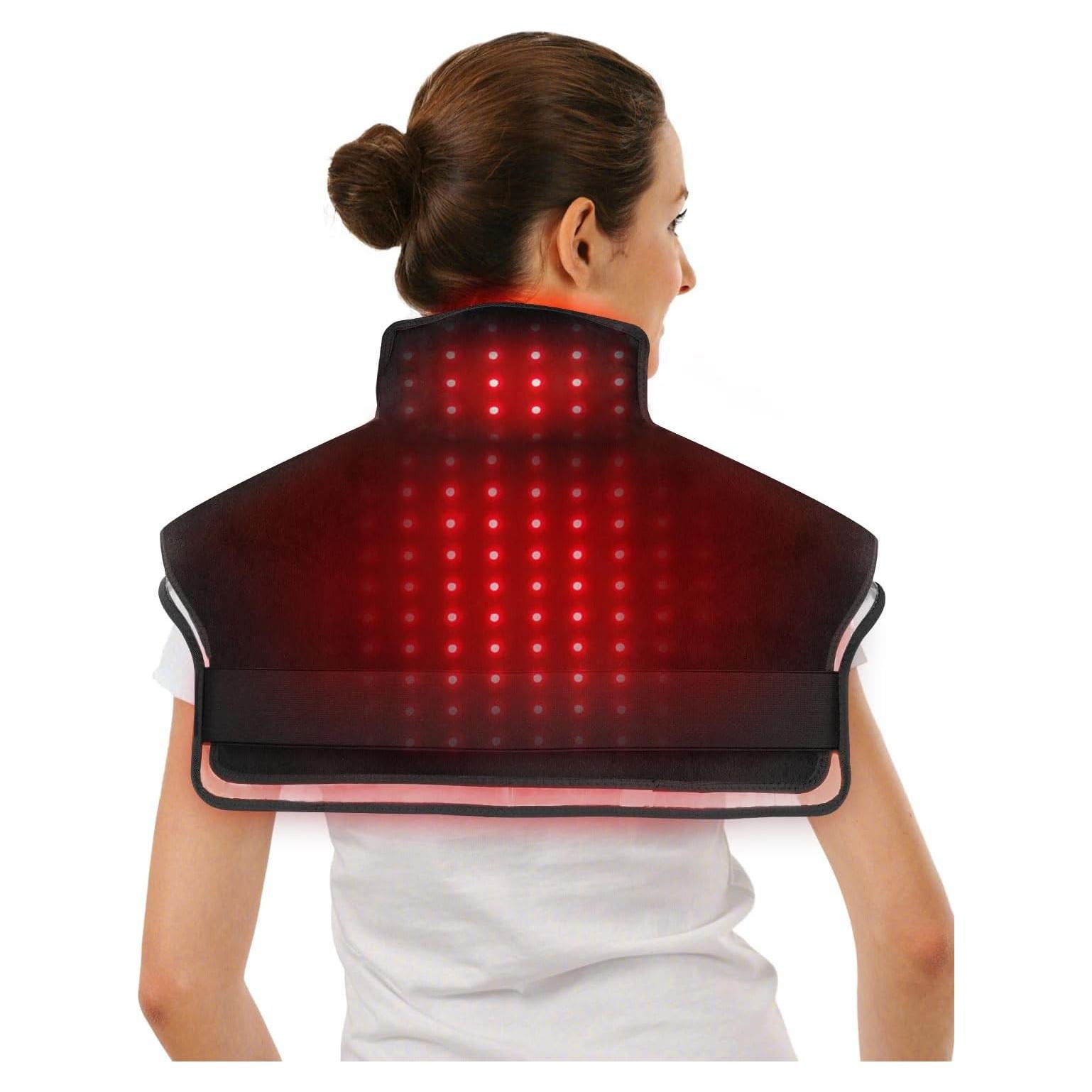 Almohadilla de Terapia de Luz Roja CooCoCo 60x44cm Alivio Dolor