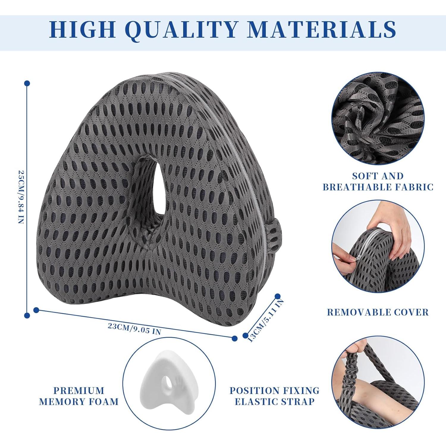 Almohada para Rodilla NOWFRESH - Espuma Viscoelástica Ajustable