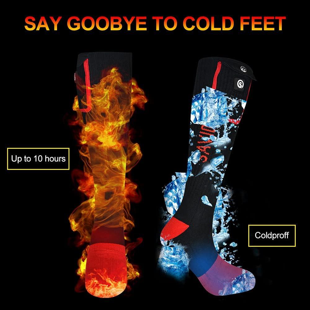 Calcetines Calentados SAVIOR HEAT Unisex Recargables 10h