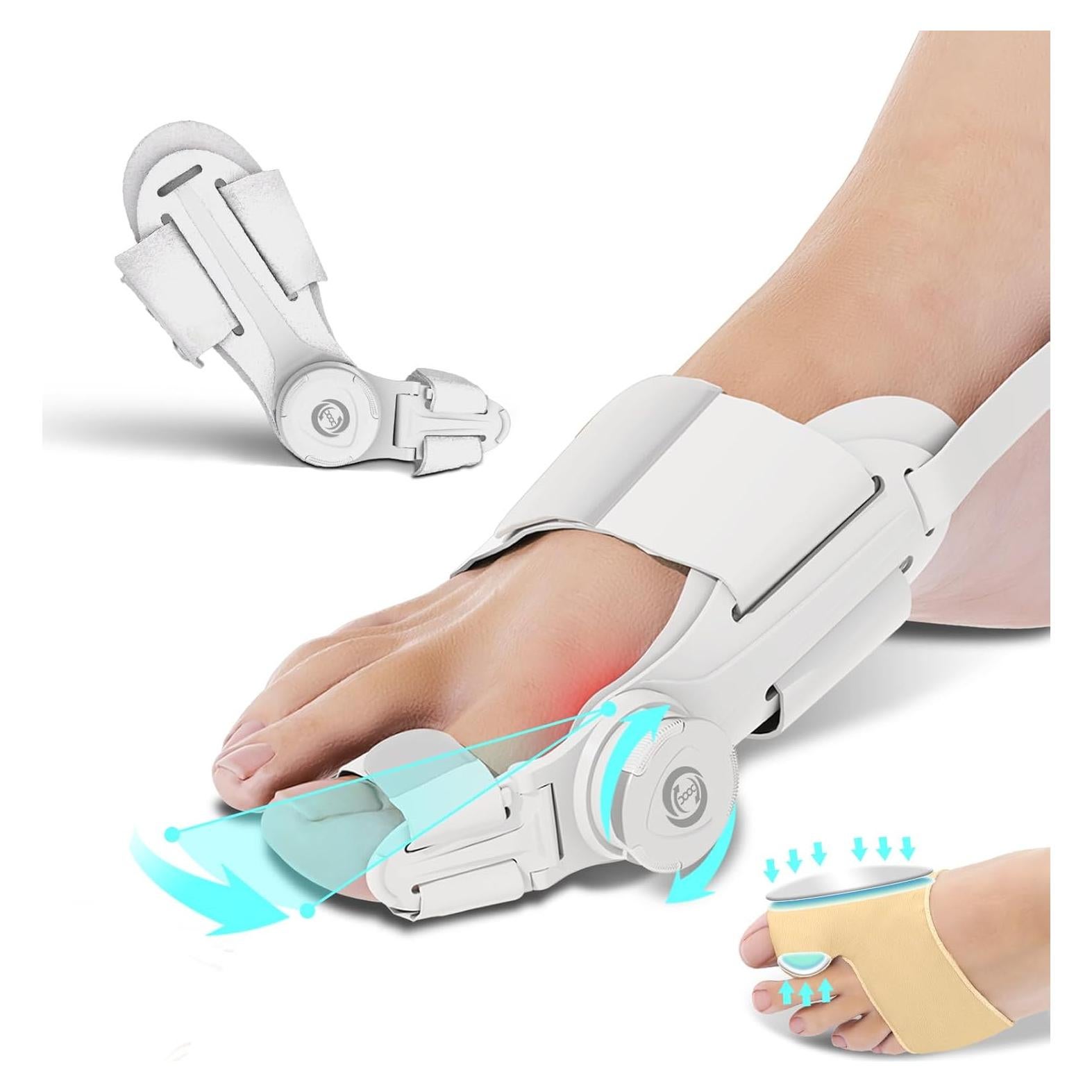 Corrector de Juanetes MentHiker Ajustable Unisex - Alivio Dolor