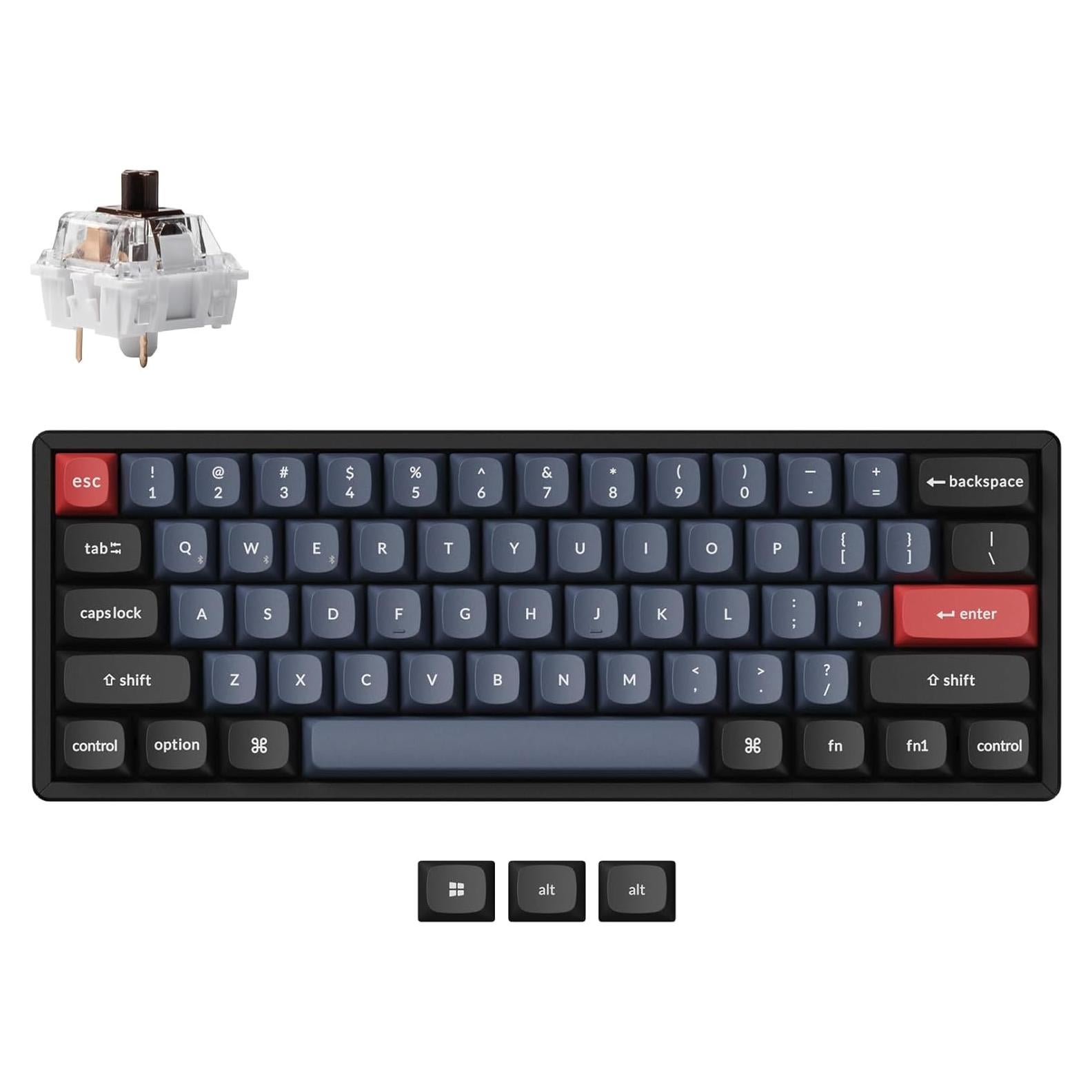 Teclado Mecánico Inalámbrico Keychron K12 Pro RGB 60%