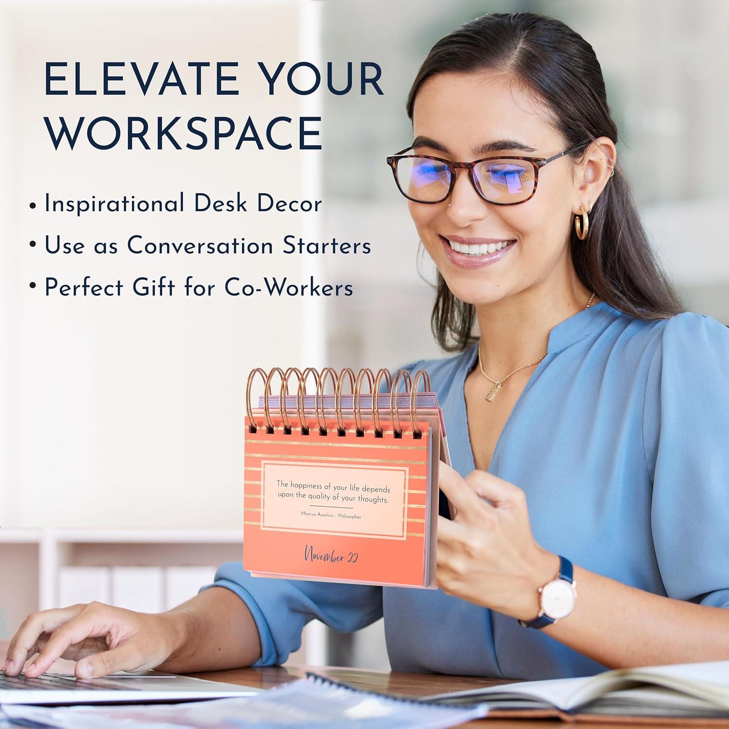 Calendario Motivacional RYVE 2025 - Rosa, Páginas Diarias