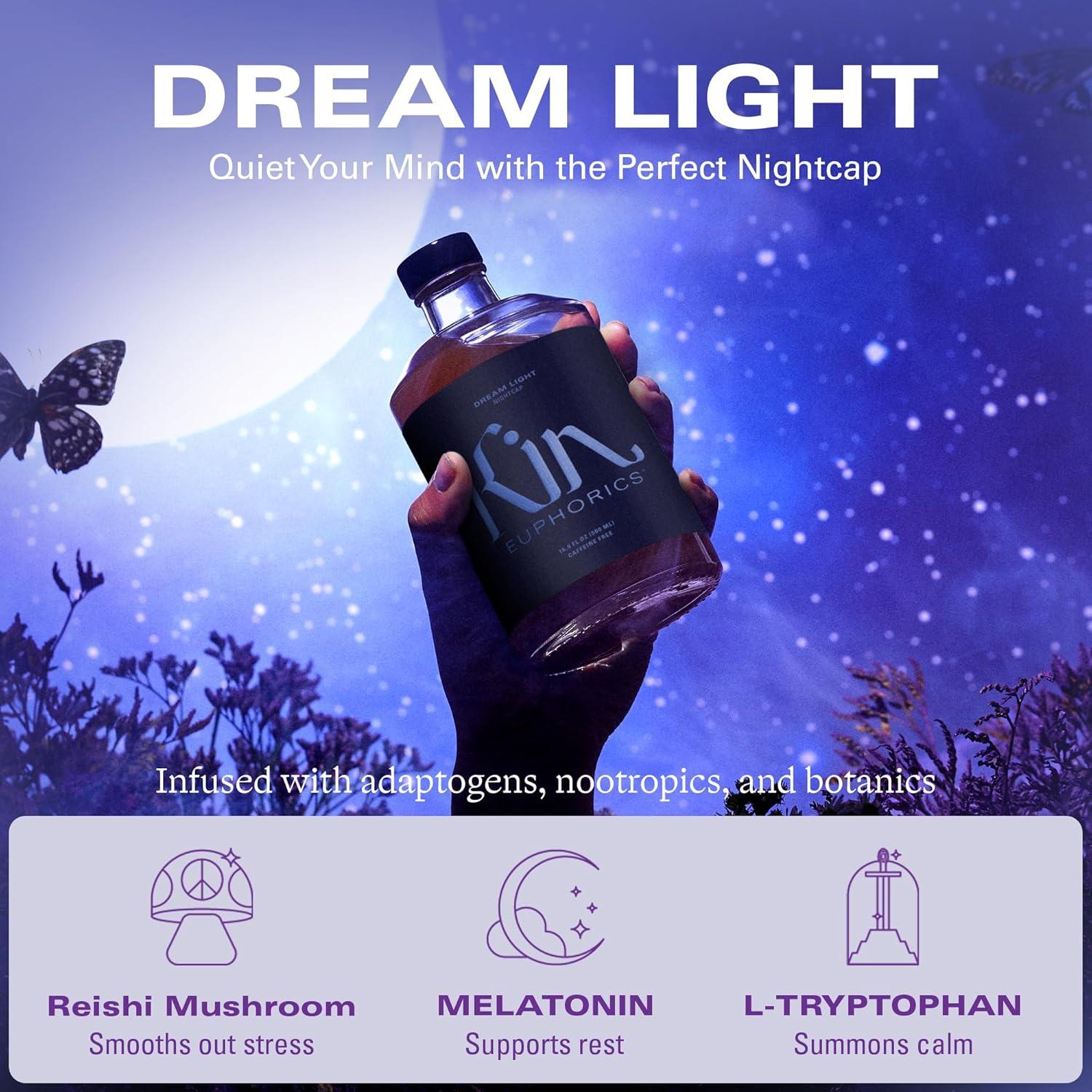 Bebida No Alcohólica Kin Euphorics Luz de Sueño 500 ml