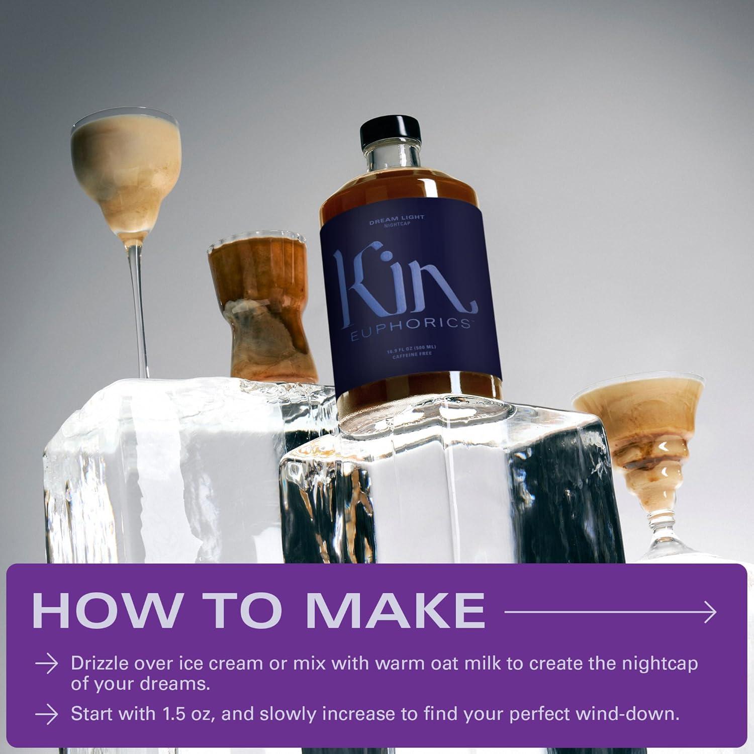 Bebida No Alcohólica Kin Euphorics Luz de Sueño 500 ml