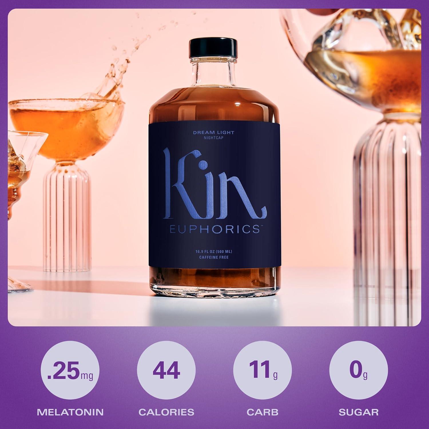 Bebida No Alcohólica Kin Euphorics Luz de Sueño 500 ml