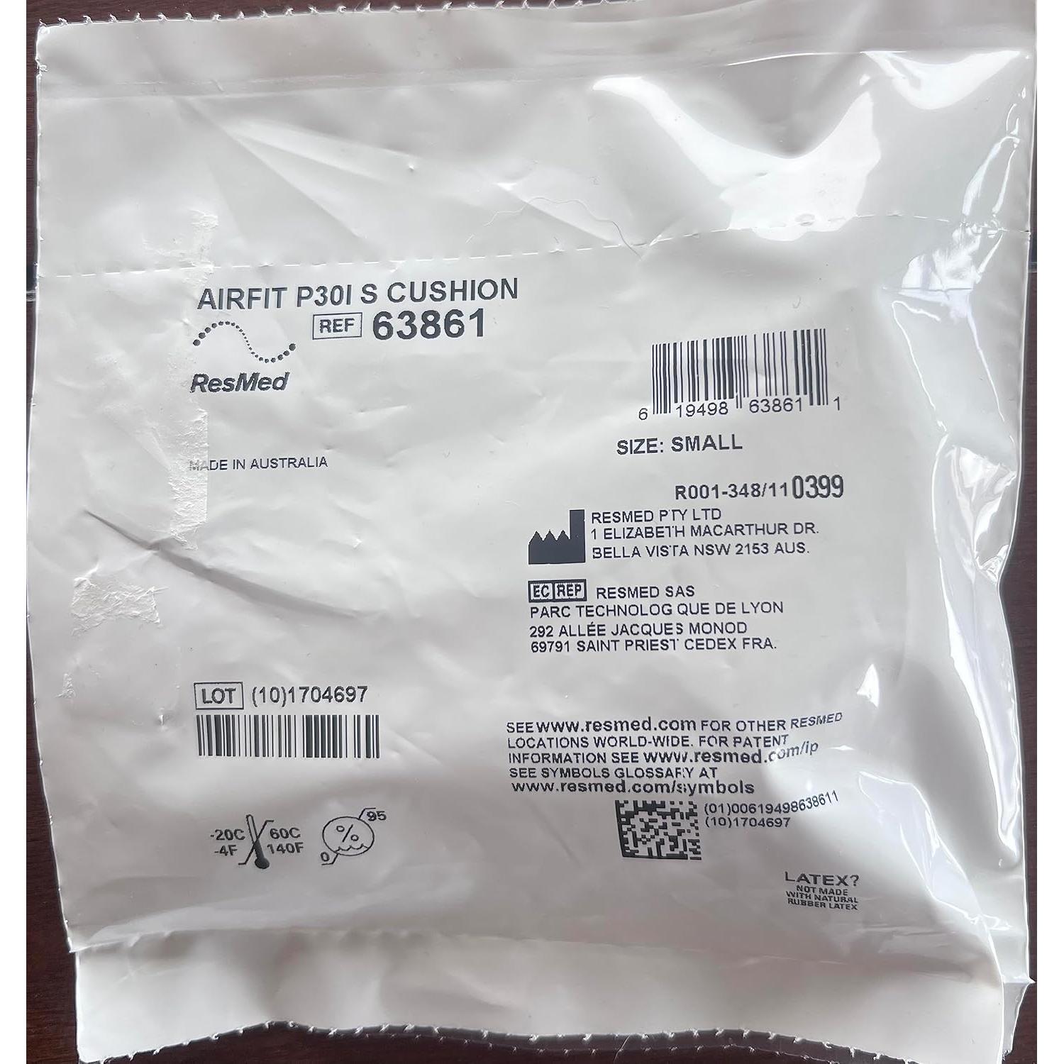 Almohadilla Nasal CPAP ResMed AirFit P30i - Tamaño Pequeño