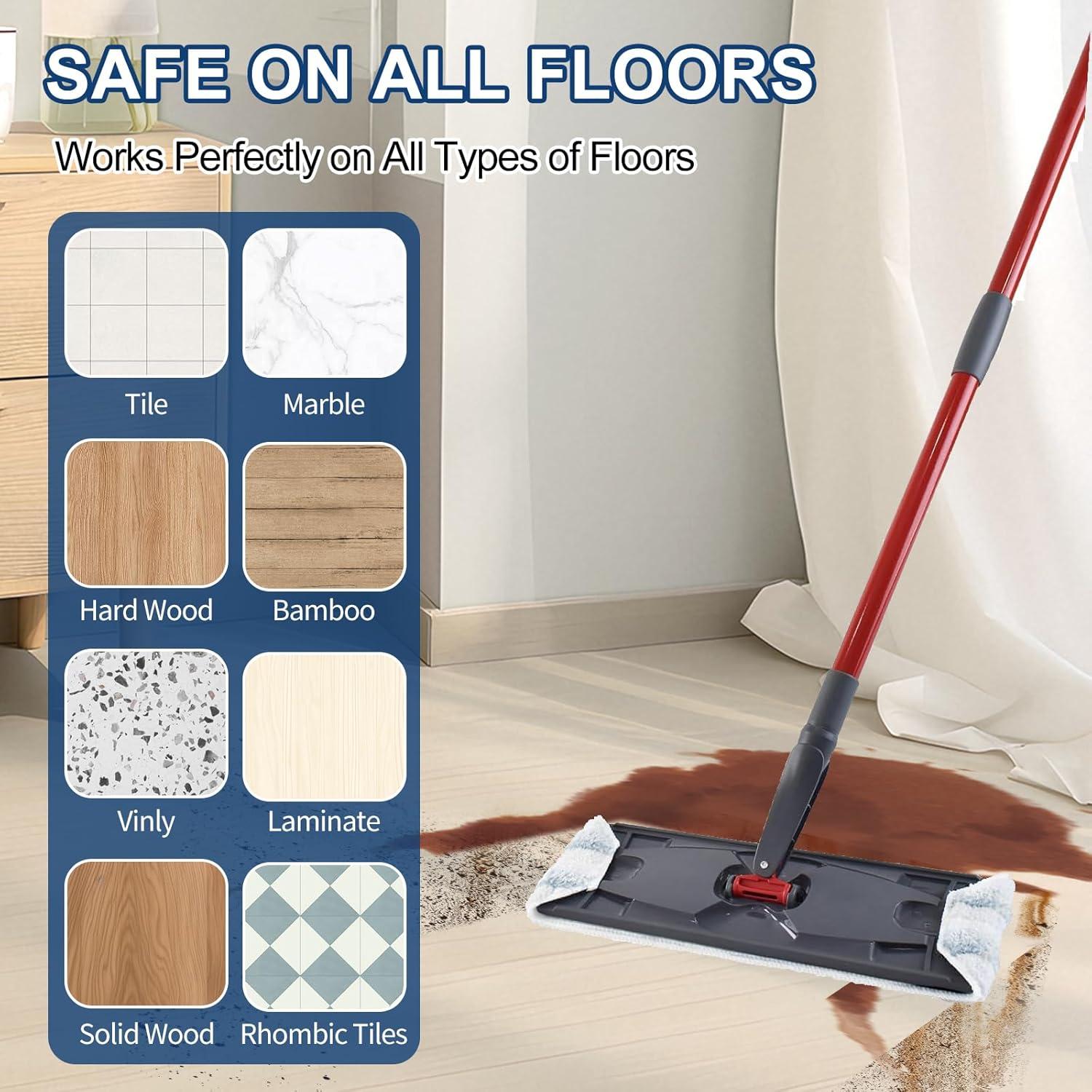 Almohadillas de trapeador O-Cedar H2Pro 4 paquetes microfibra