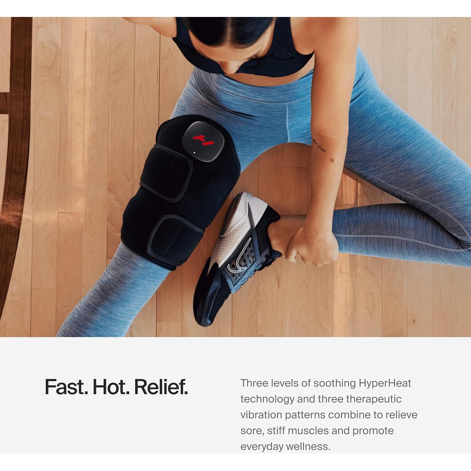 Hyperice Venom 2 - Envoltura de Calor y Vibración para Pierna