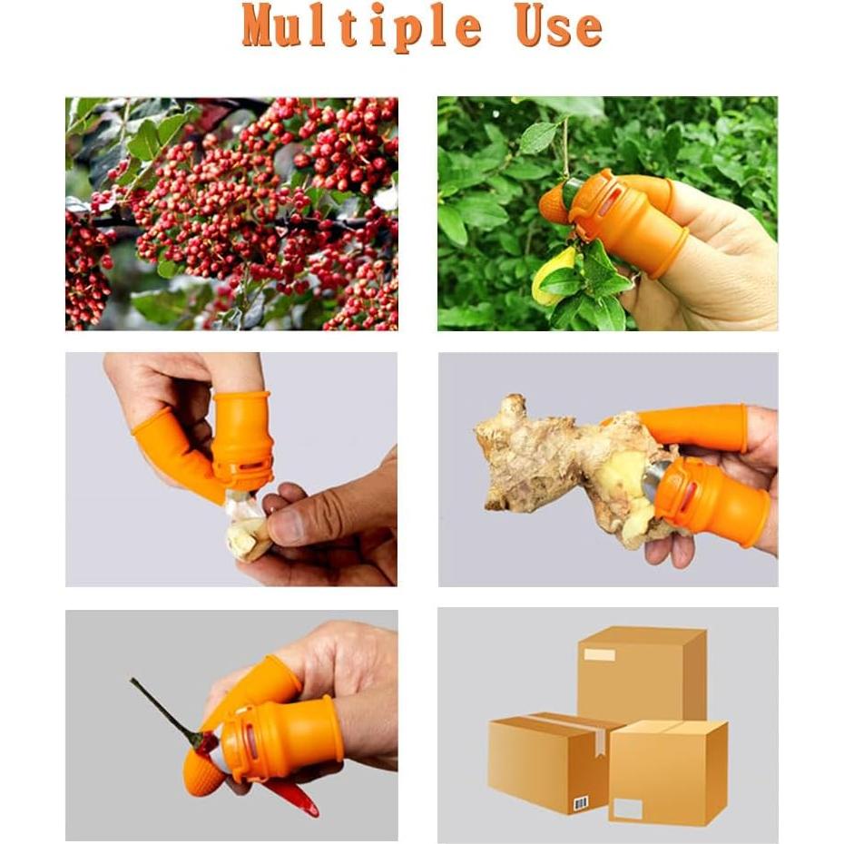 Juego de herramientas de jardinería 12 piezas con cuchillos de pulgar