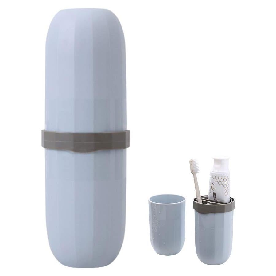 Estuche de Cepillo de Dientes de Viaje Heyoung 20.83 cm Azul