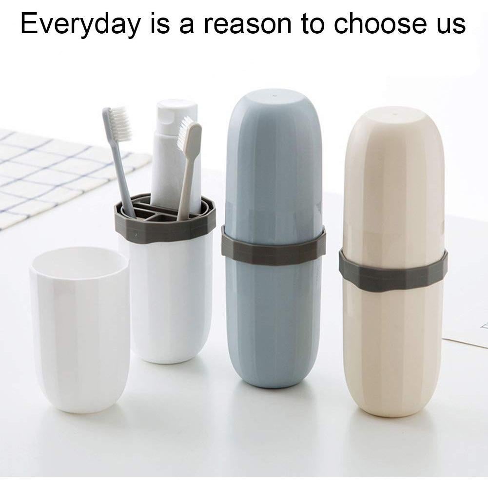 Estuche de Cepillo de Dientes de Viaje Heyoung 20.83 cm Azul