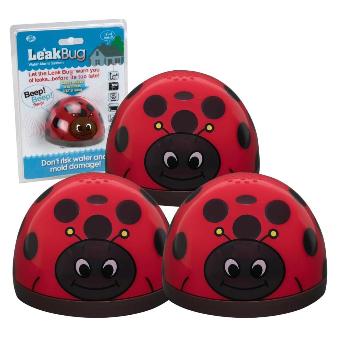 Sensor de Fugas de Agua Leak Bug - Alarma 3 Paquete