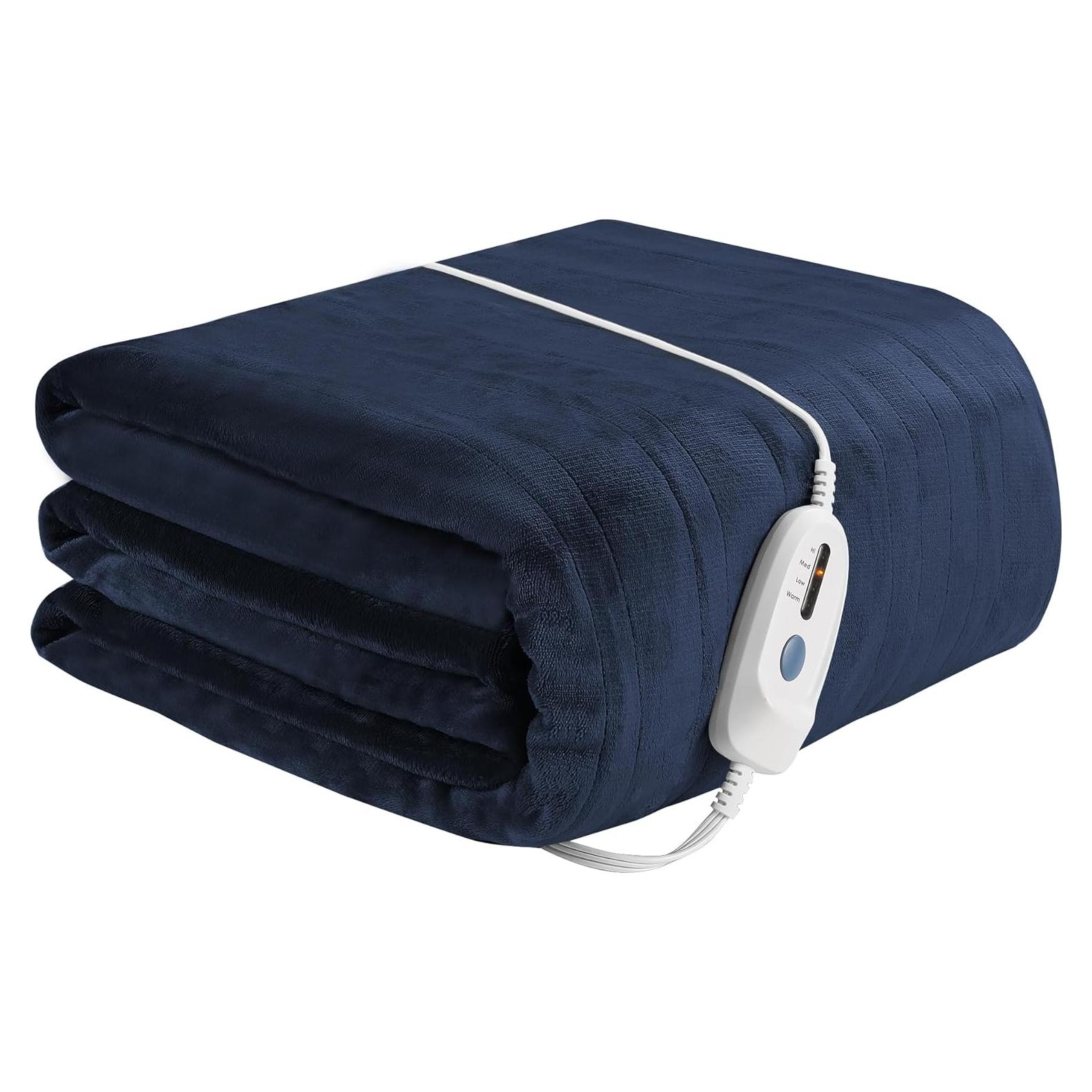 Manta Eléctrica Calentada ONDAN Completo 183x213 cm 4 Niveles