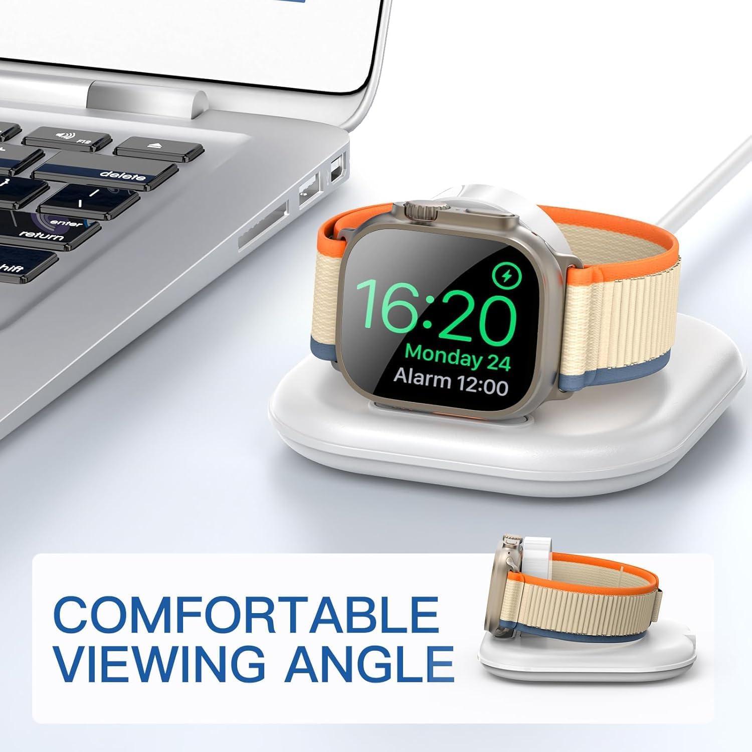 Soporte de Carga Magnético para Apple Watch - 2Pack Blanco