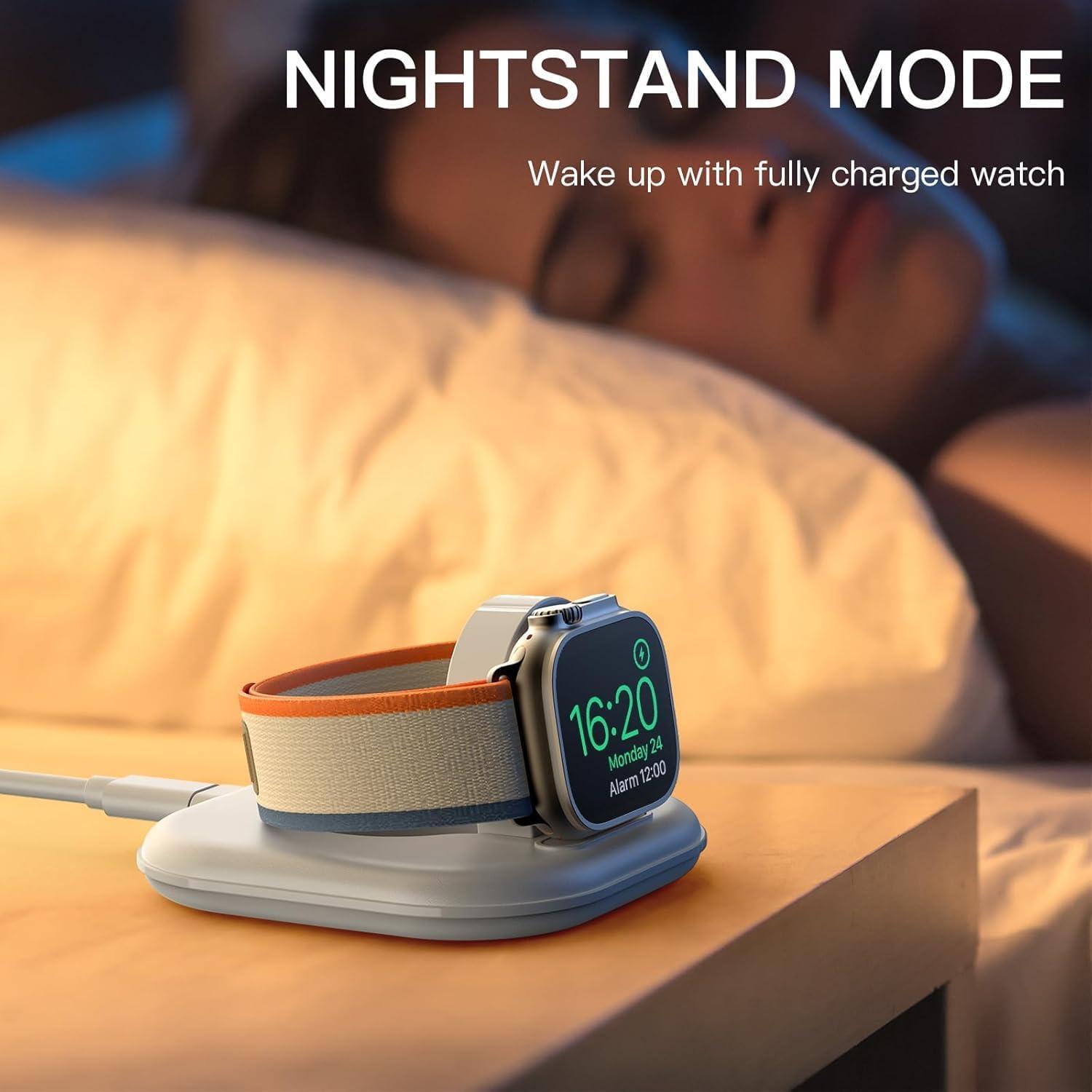 Soporte de Carga Magnético para Apple Watch - 2Pack Blanco