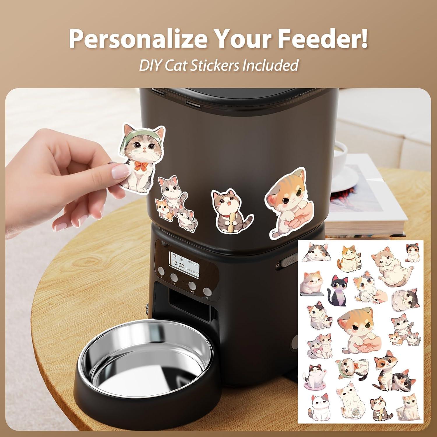 Dispensador Automático de Comida para Gatos Petrice 4L