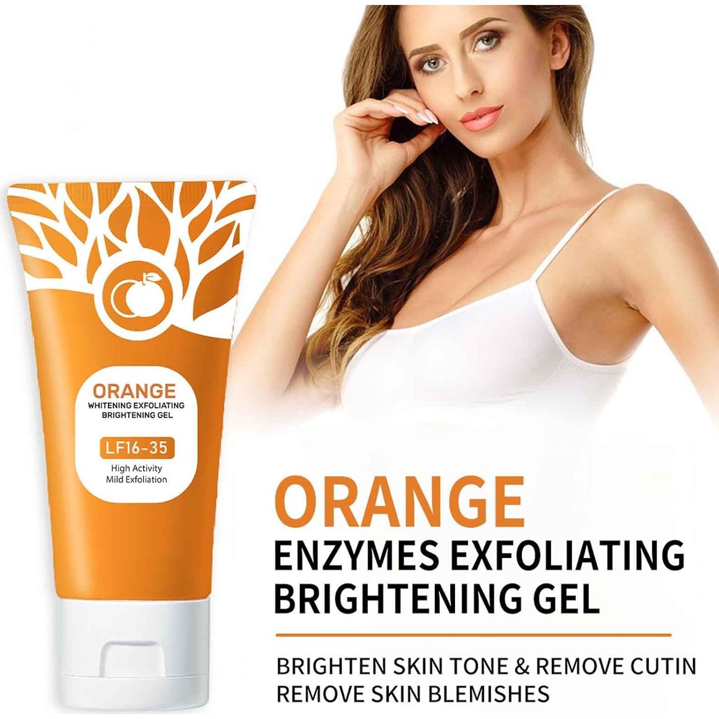 Gel Exfoliante Naranja 2PC Sheghy - Hidratante y Suave