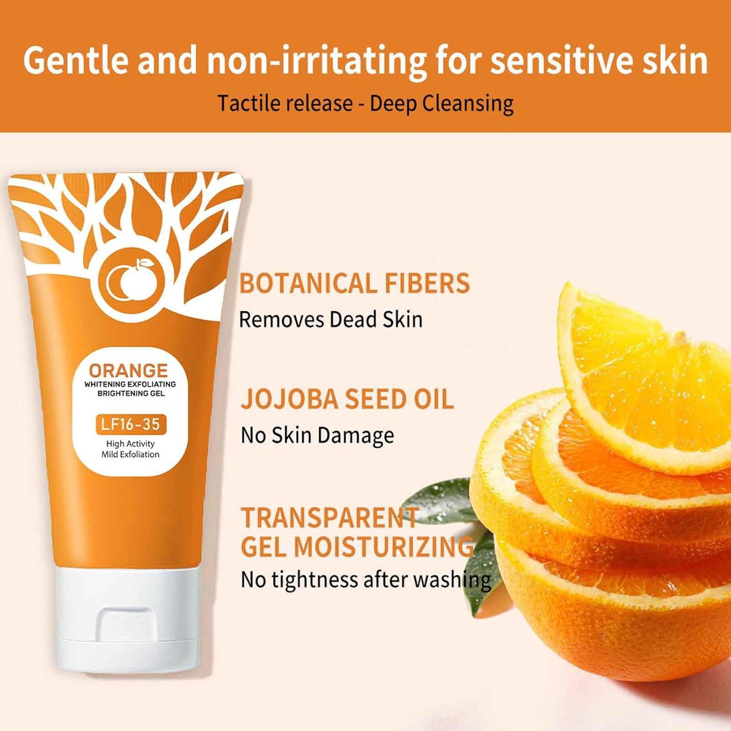 Gel Exfoliante Naranja 2PC Sheghy - Hidratante y Suave