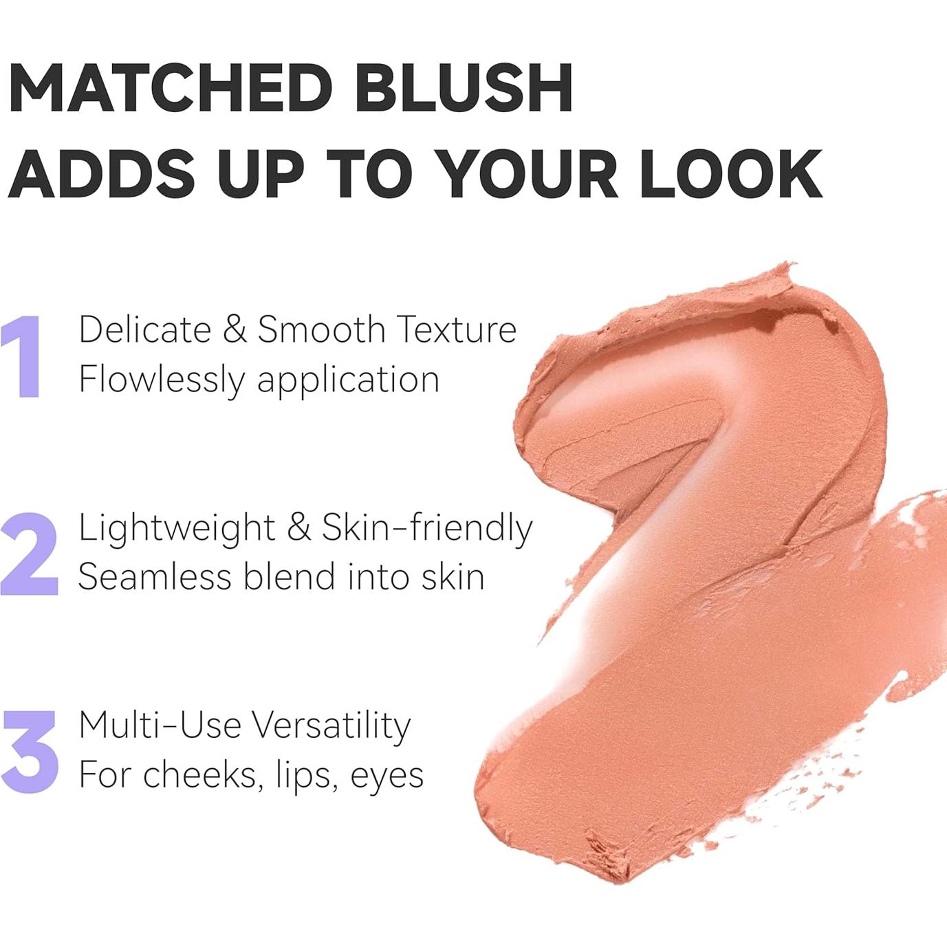 Bolígrafo de Pecas Unicos Sunkiss 2-en-1 con Rubor