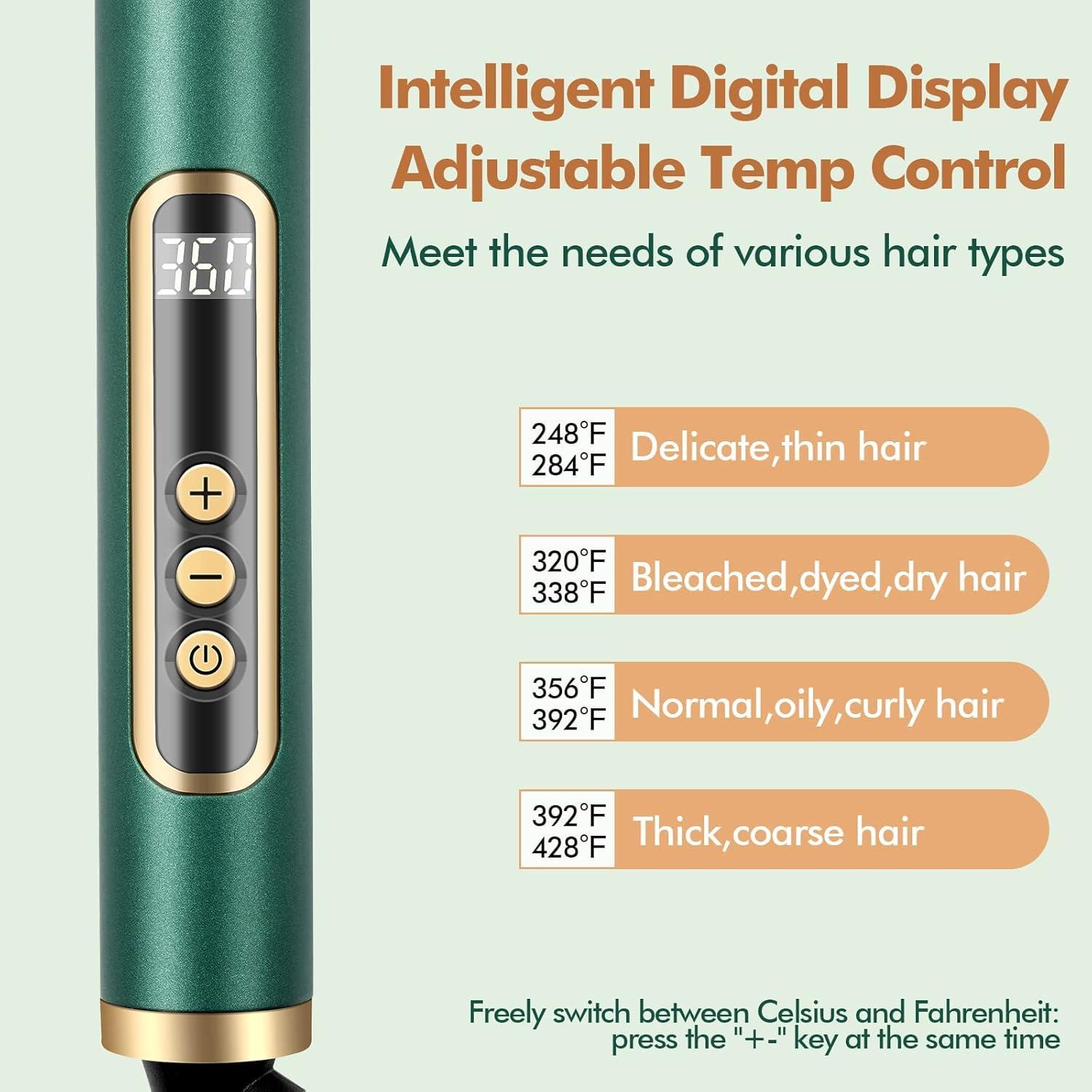 Juego de Plancha de Rizar Yinhua 5 en 1 con Barriles Intercambiables