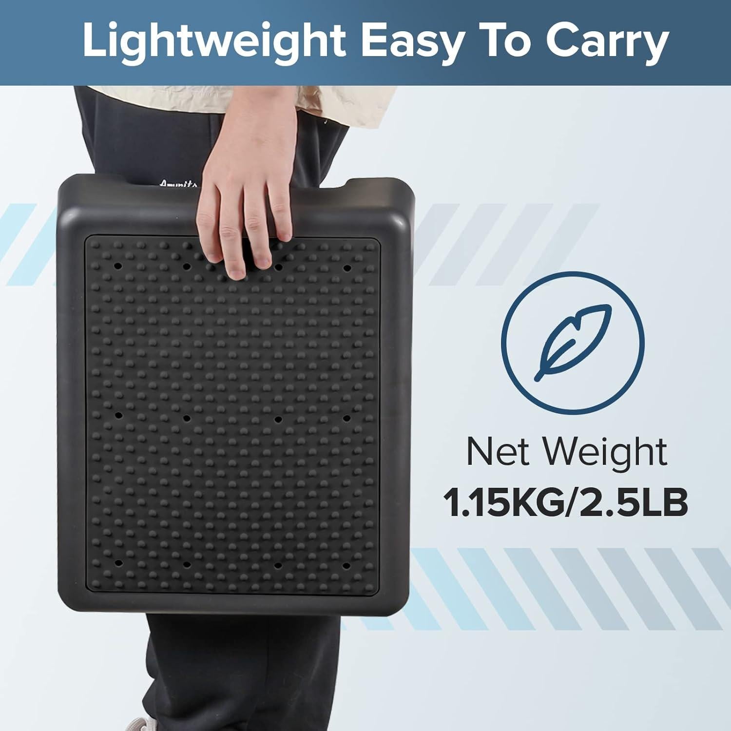 Escalera Antideslizante TARFEPA 1 Paso Negra 181 kg