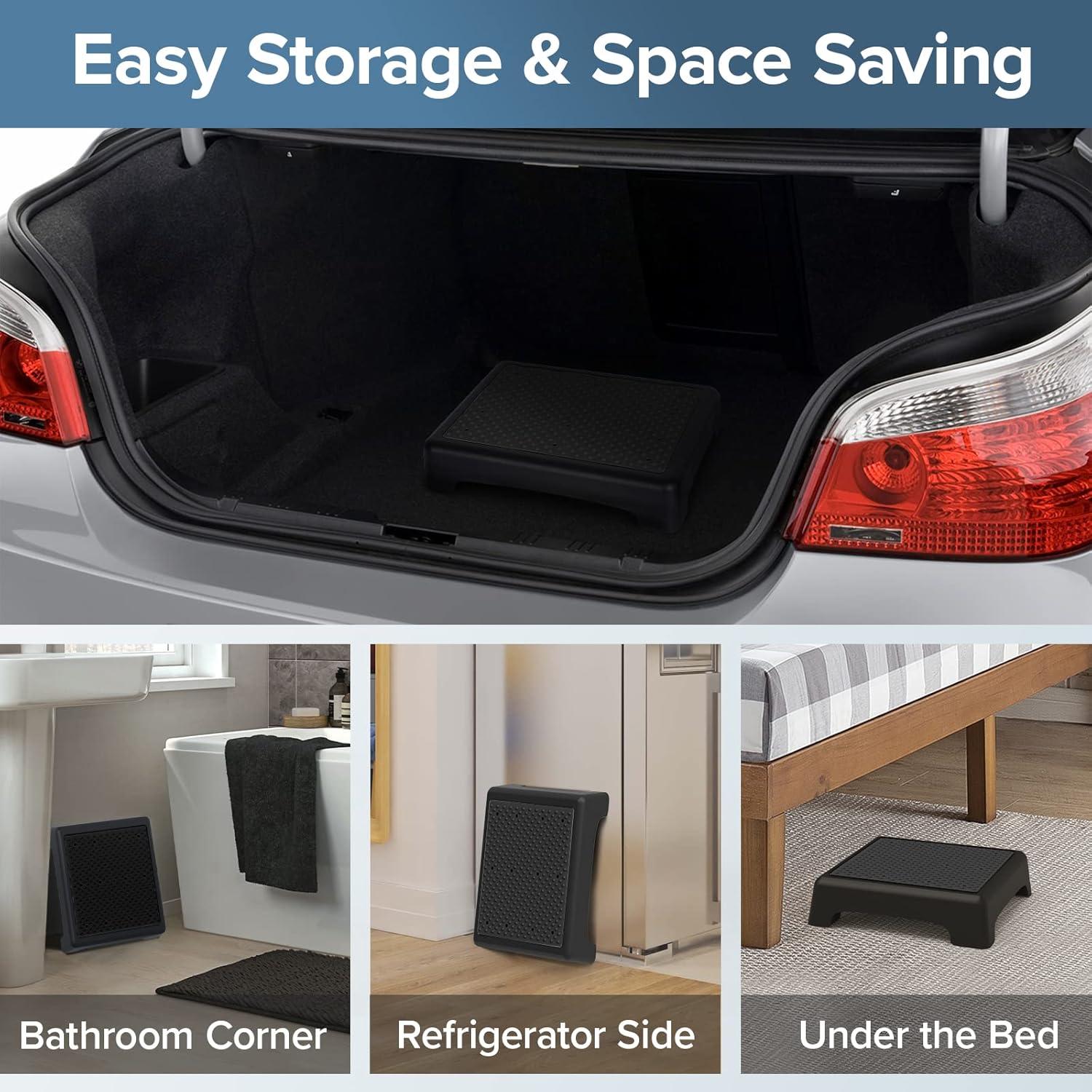 Escalera Antideslizante TARFEPA 1 Paso Negra 181 kg