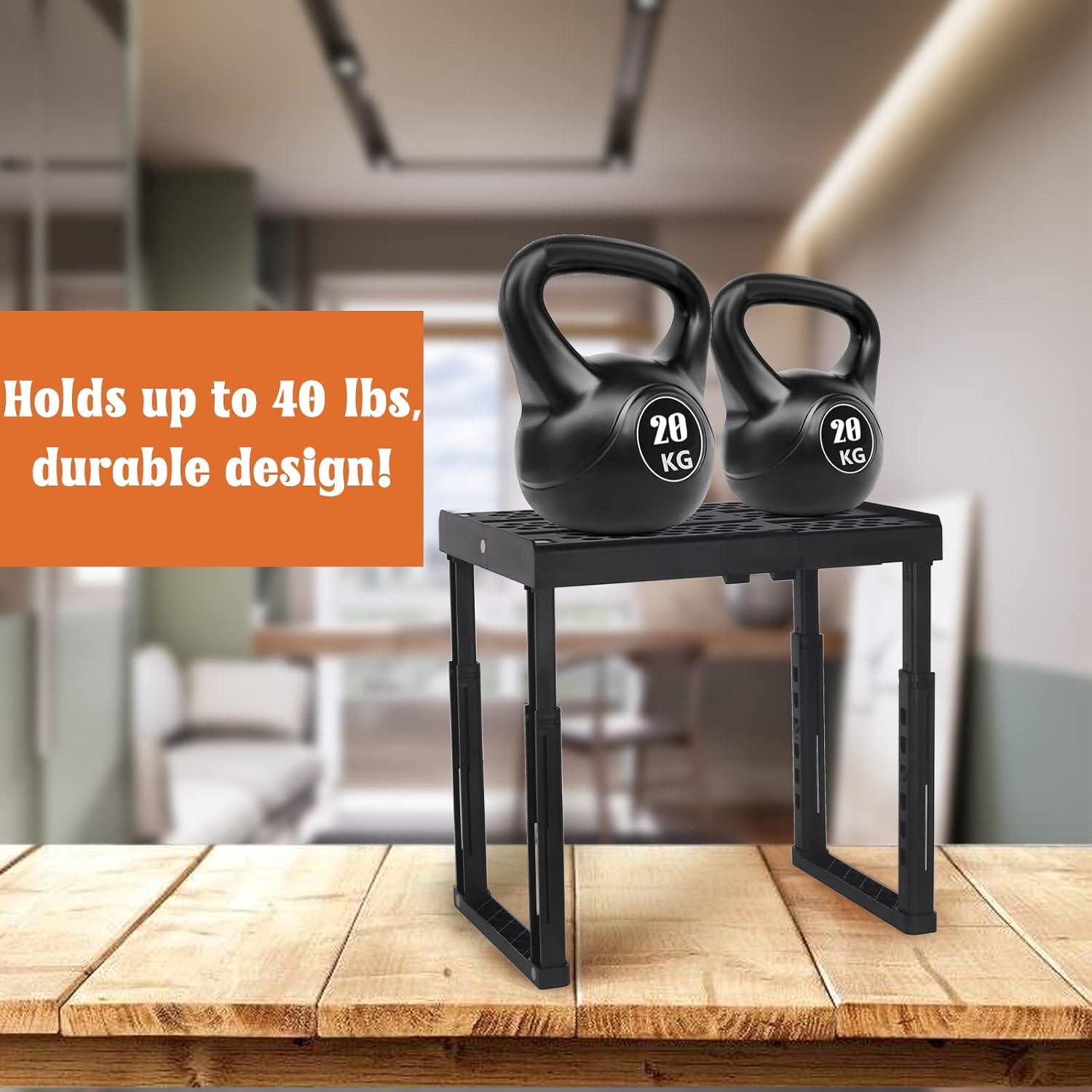 Estante Ajustable para Casillero Svartur Negro 24.1x20.1 cm