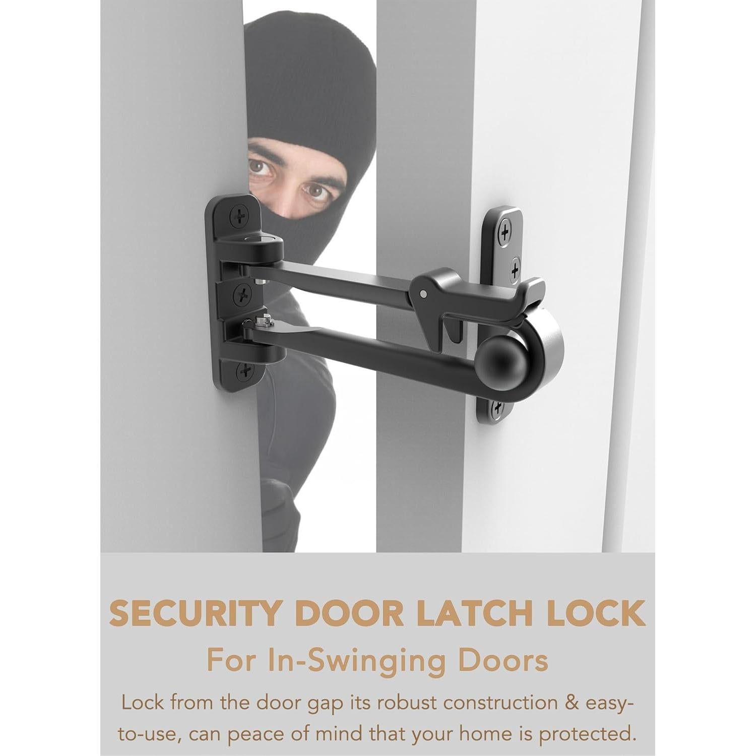 Candado de Barra Oscilante GREATIM GT-SD002-BK Negro