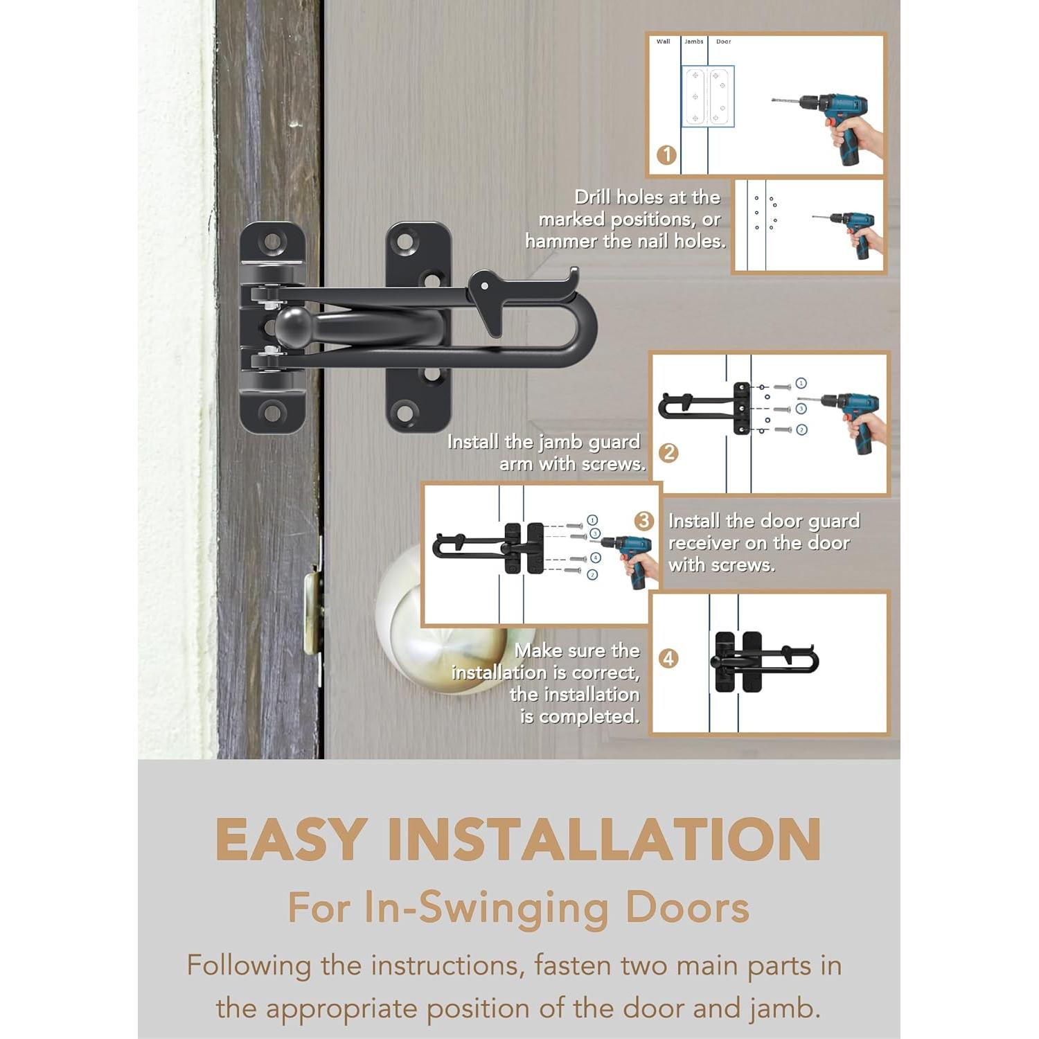 Candado de Barra Oscilante GREATIM GT-SD002-BK Negro