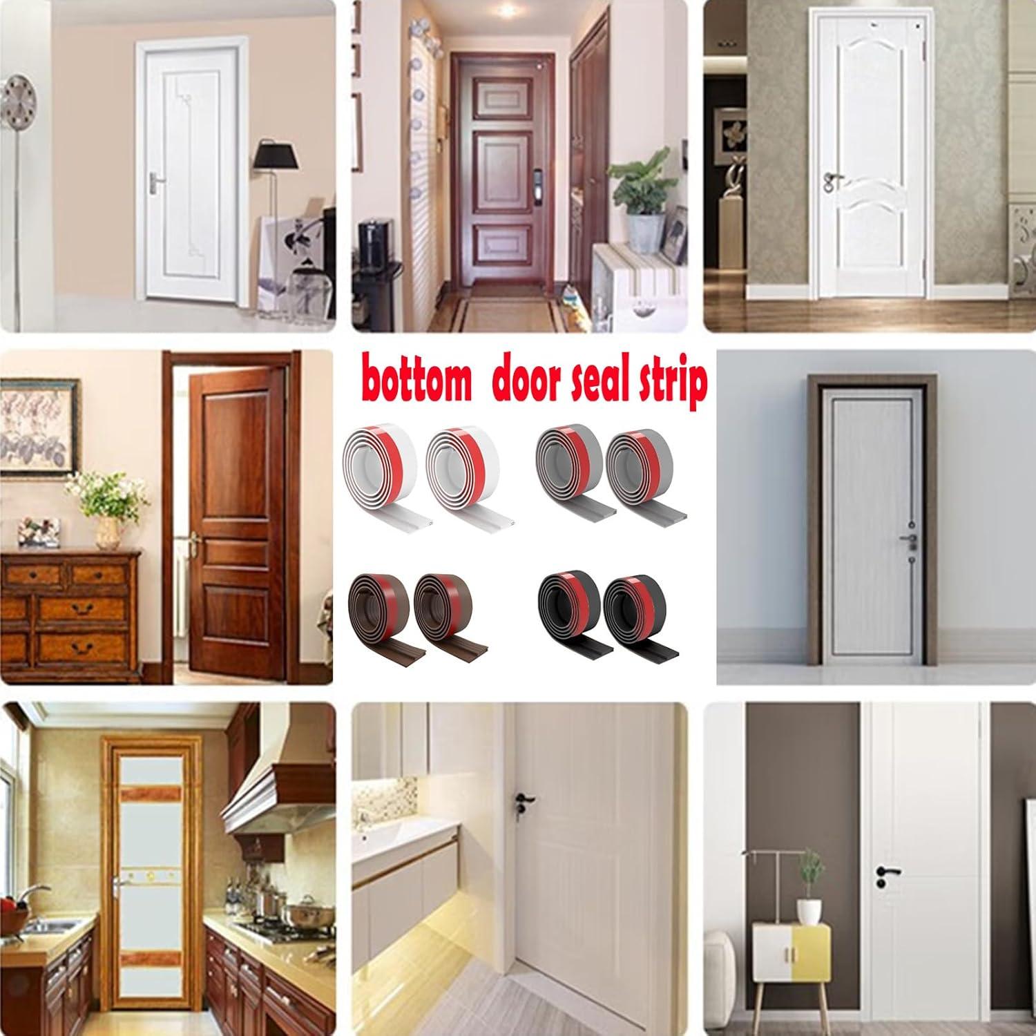 Tapón de Draft YIZHONG para Puertas 99 cm Negro - Barrera Insectos