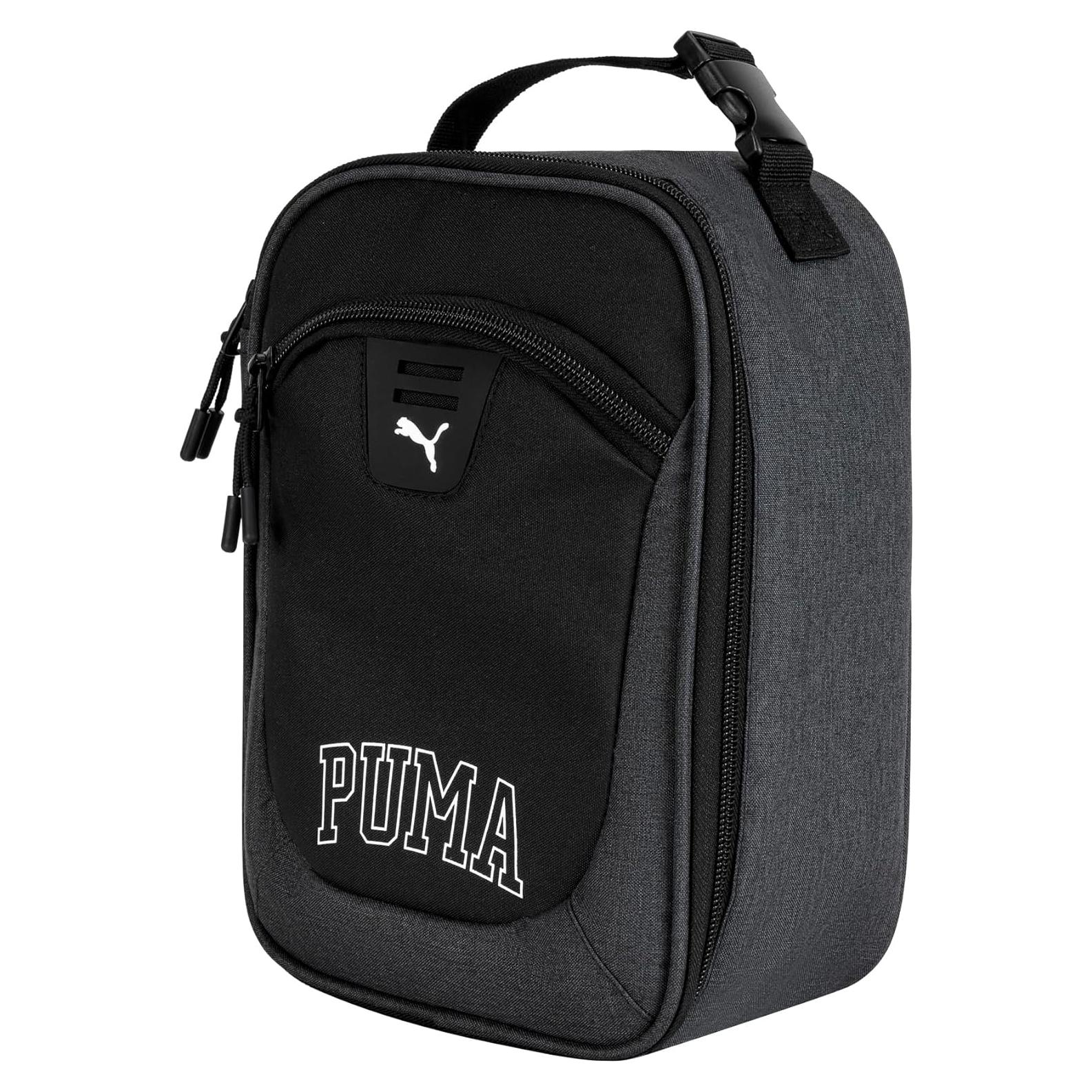Caja de Almuerzo PUMA Rally Unisex Niños Negro/Gris 25.4x17.8cm