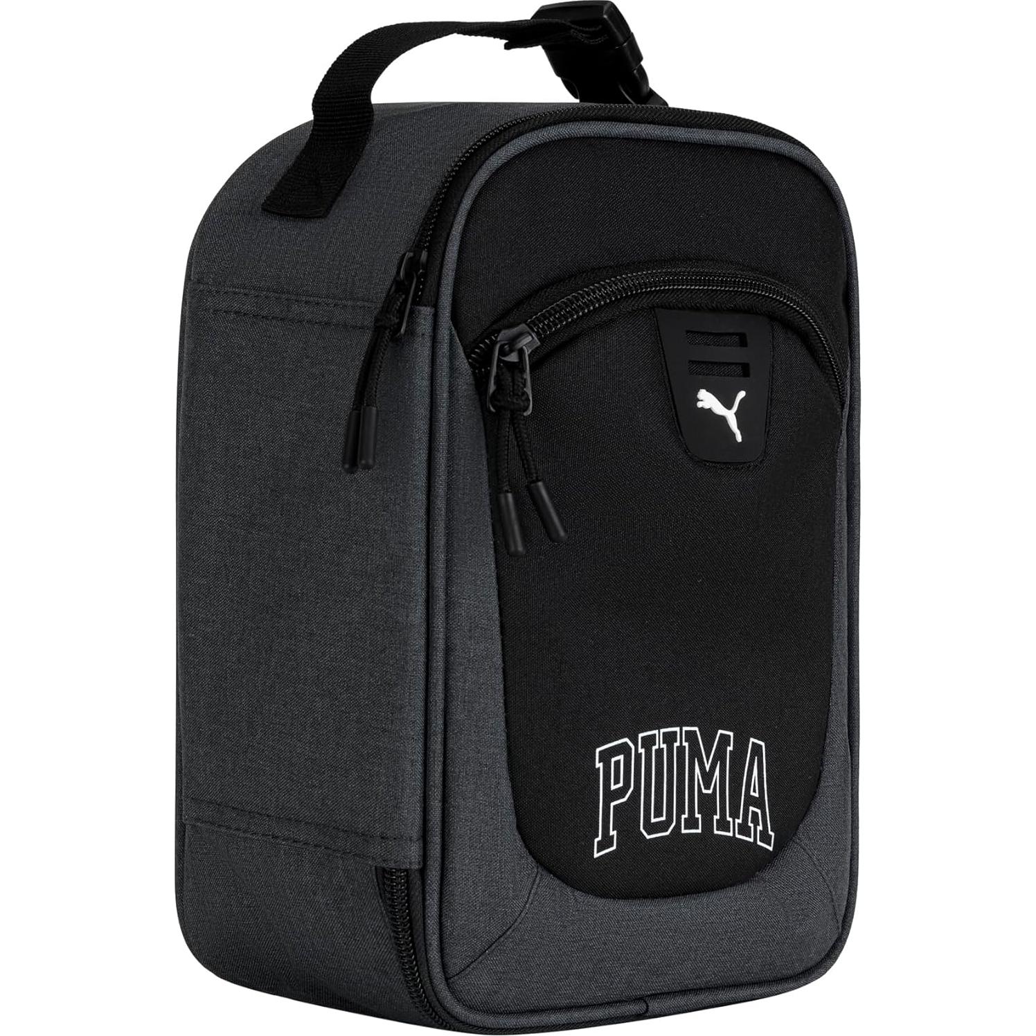 Caja de Almuerzo PUMA Rally Unisex Niños Negro/Gris 25.4x17.8cm