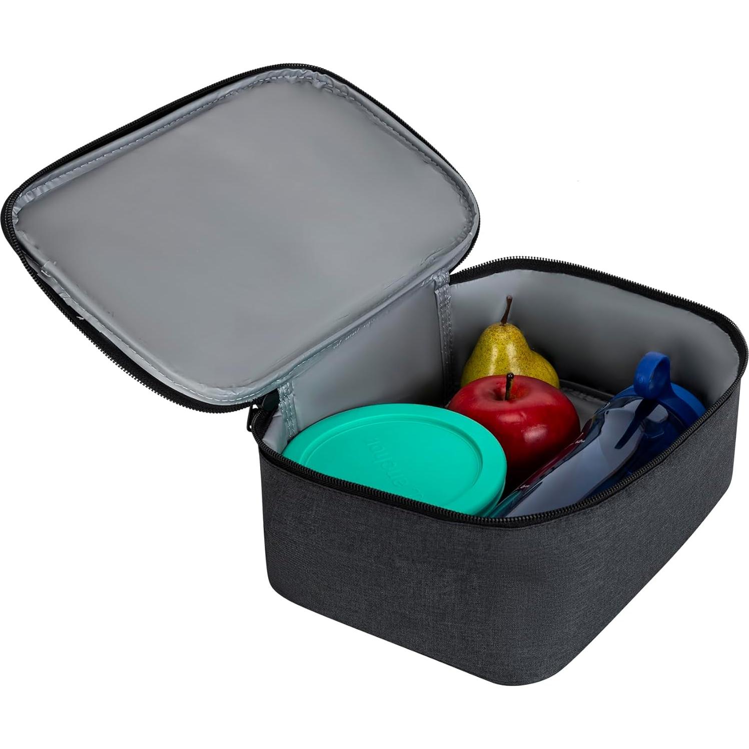 Caja de Almuerzo PUMA Rally Unisex Niños Negro/Gris 25.4x17.8cm