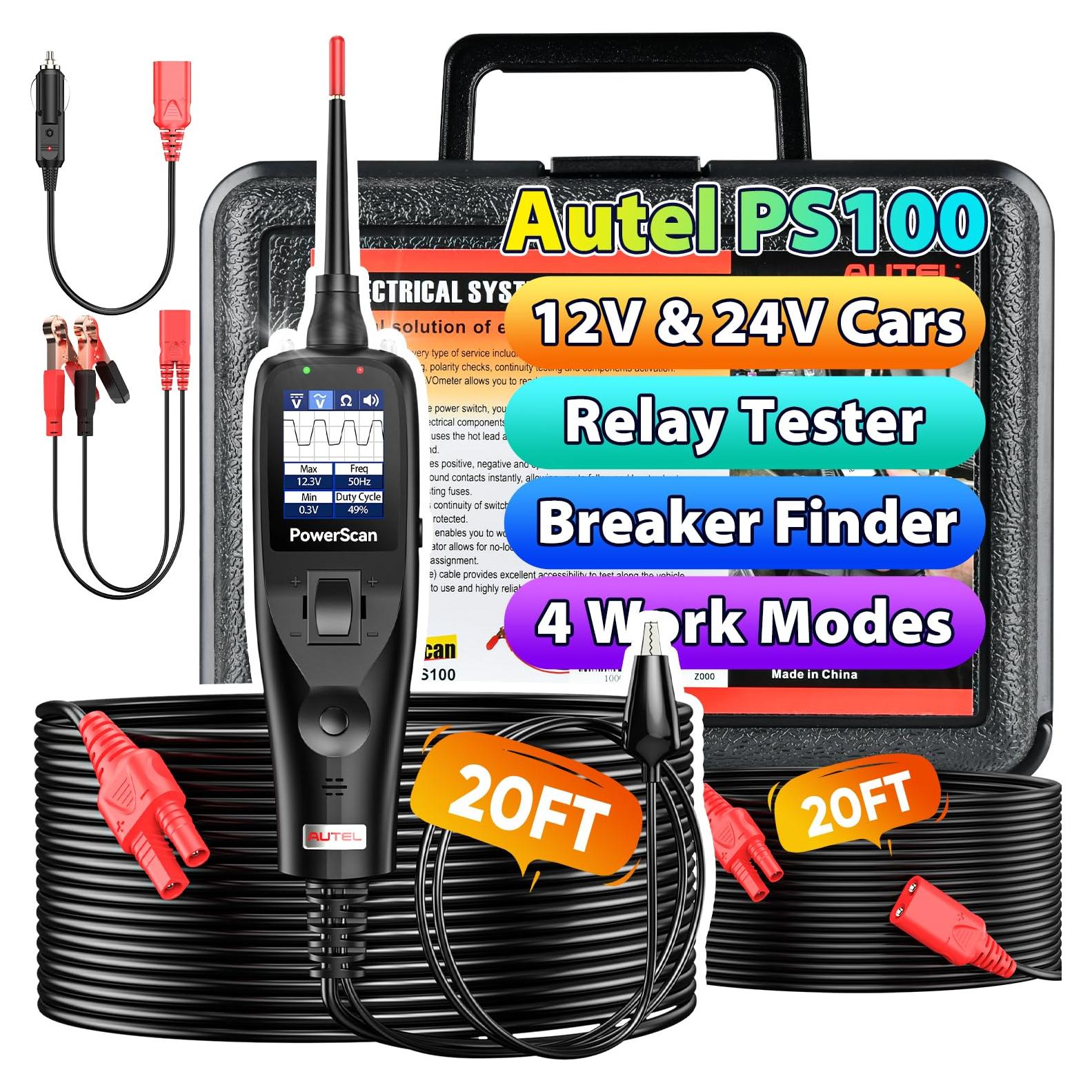 Kit de Probes de Circuito Autel PowerScan PS100 12m