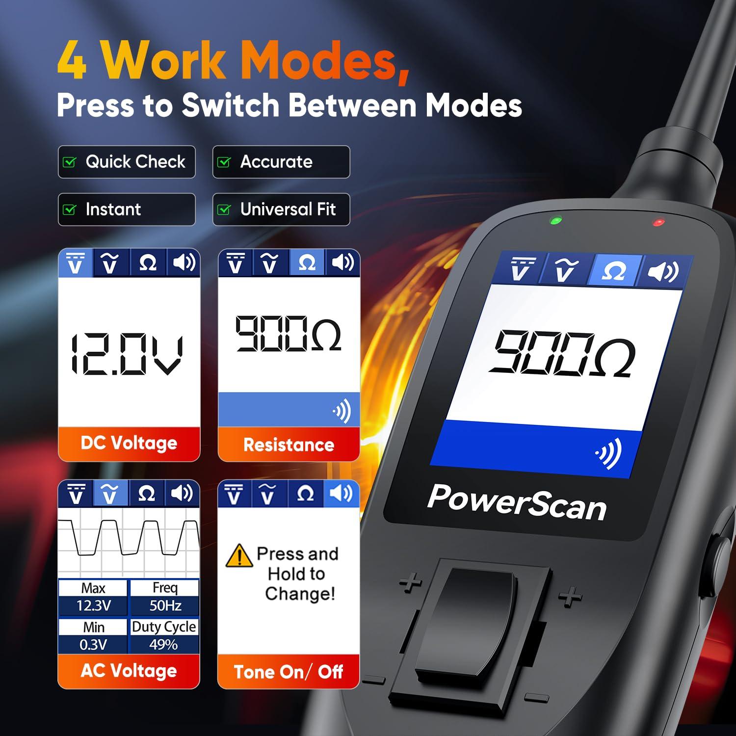 Kit de Probes de Circuito Autel PowerScan PS100 12m