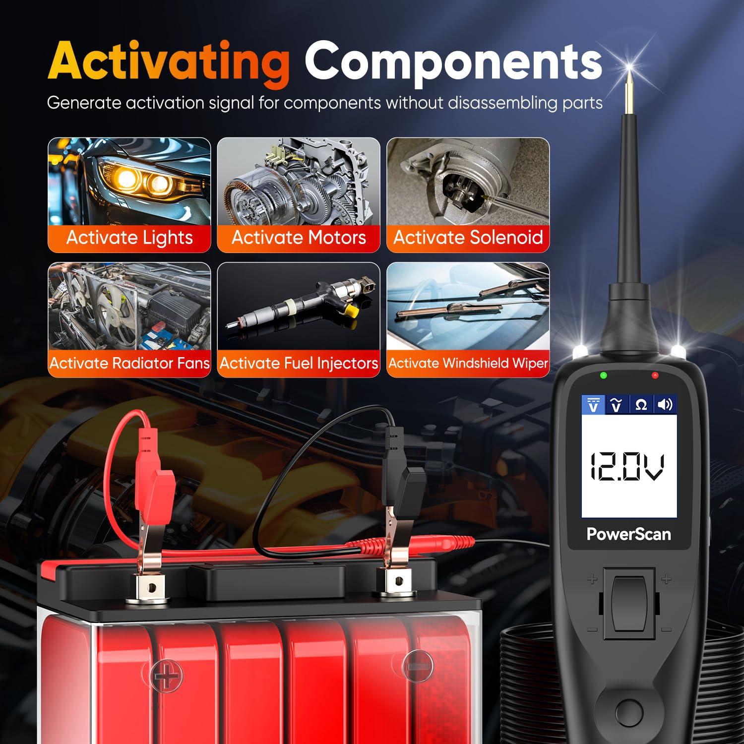 Kit de Probes de Circuito Autel PowerScan PS100 12m