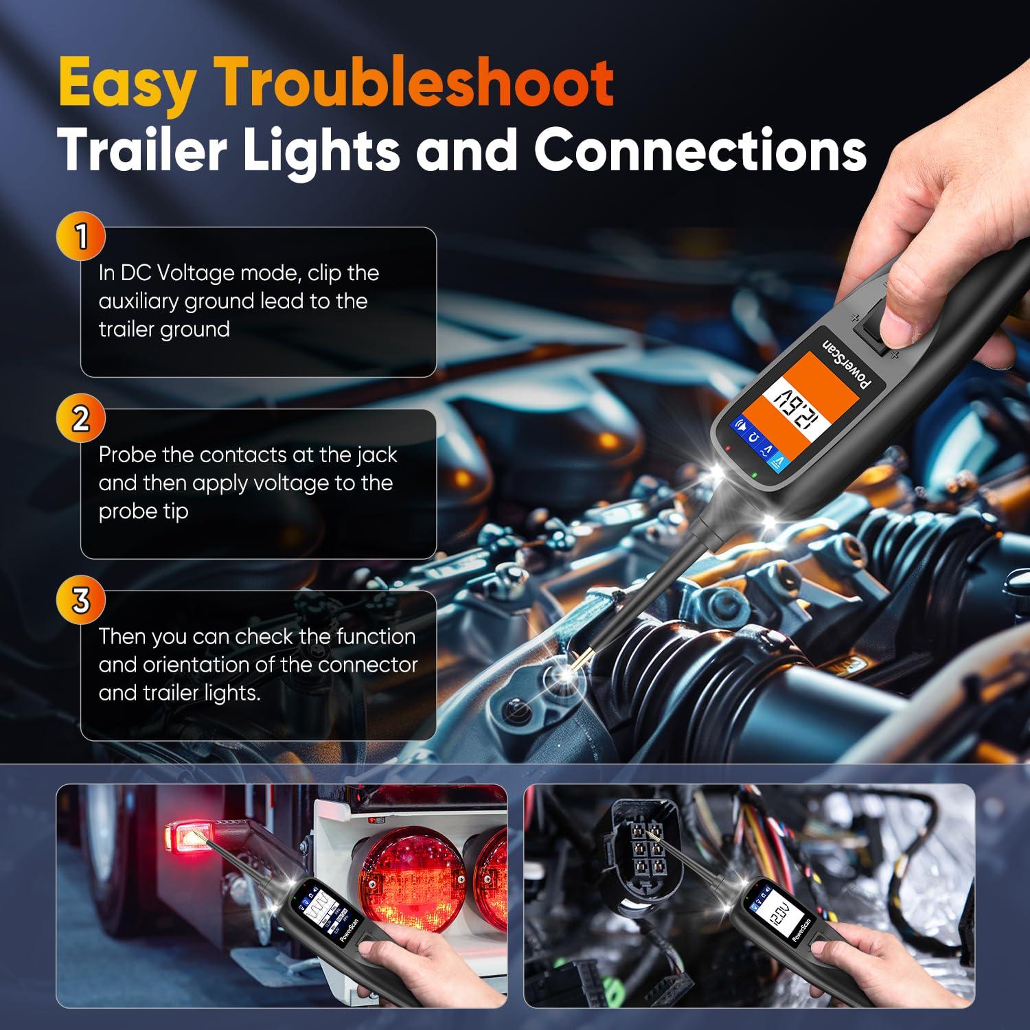 Kit de Probes de Circuito Autel PowerScan PS100 12m