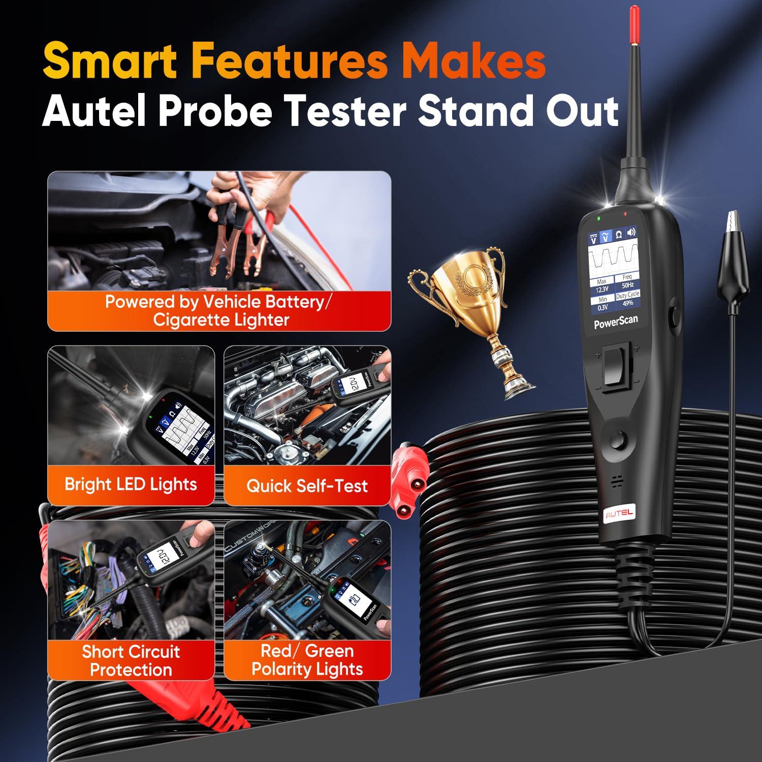 Kit de Probes de Circuito Autel PowerScan PS100 12m