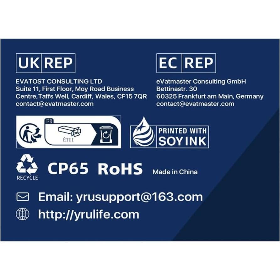 Soporte Magnético para Teléfono YRU 2025 - Negro, 15 Teléfonos