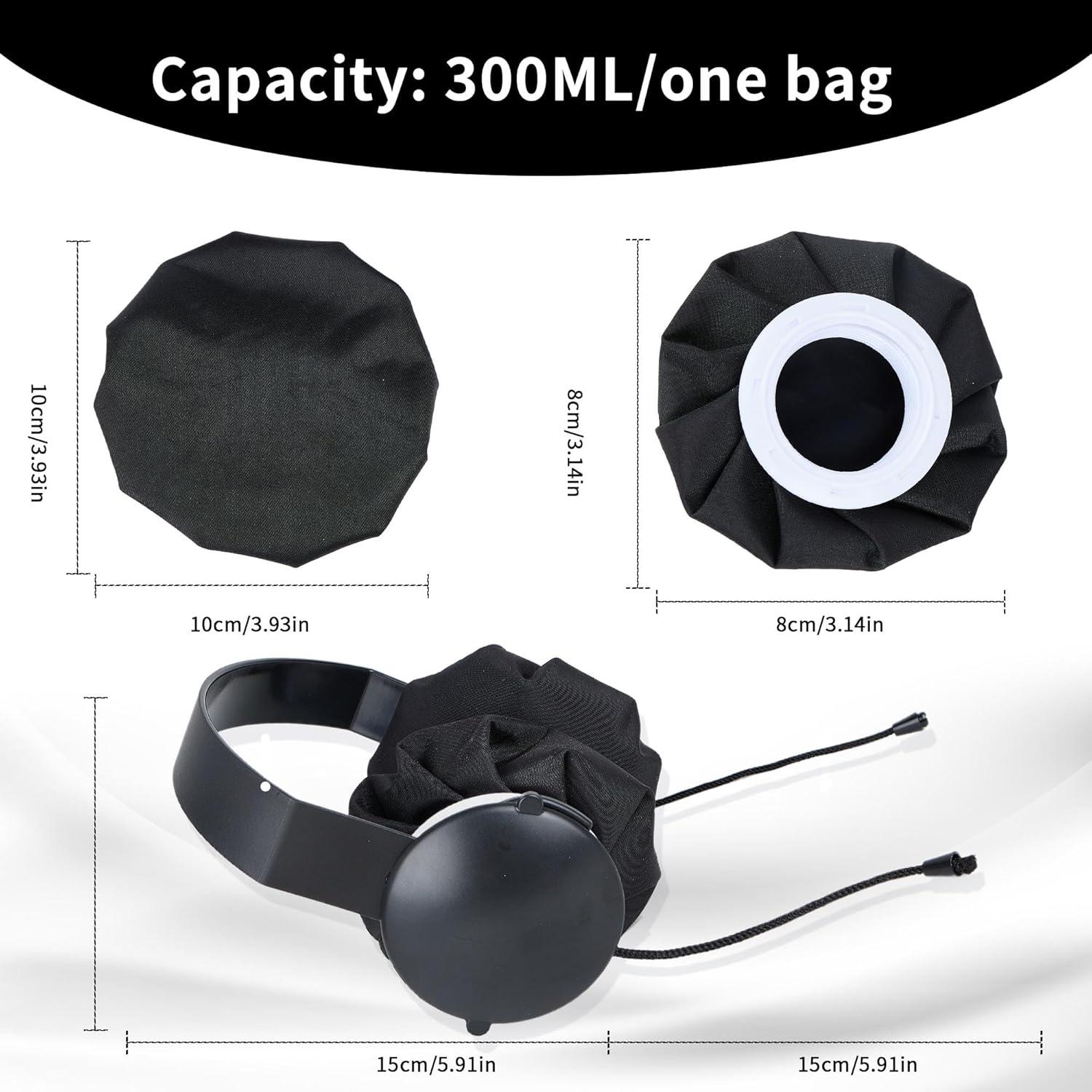 Enfriador de Cuello Promilove Negro Reutilizable para Verano e Invierno