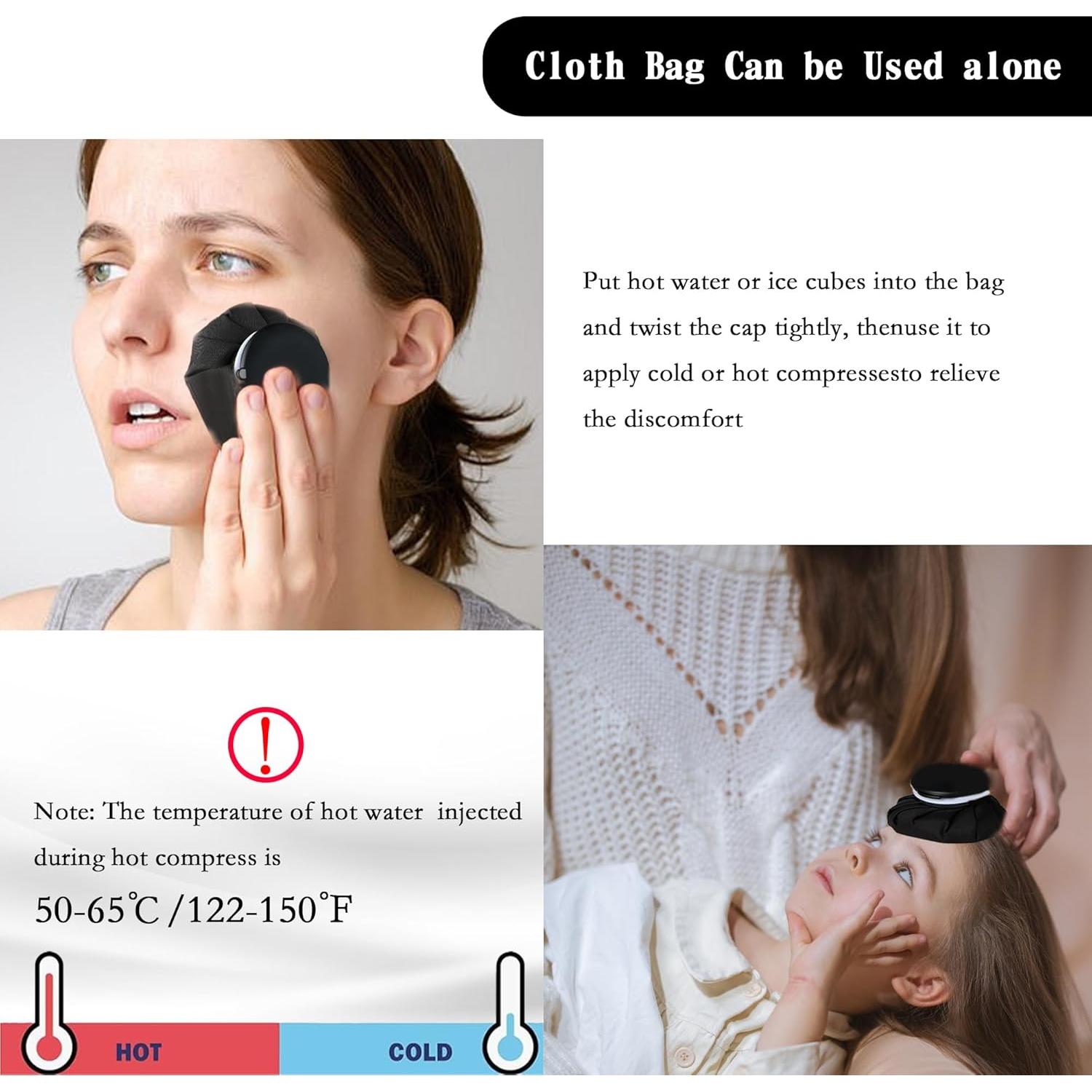 Enfriador de Cuello Promilove Negro Reutilizable para Verano e Invierno