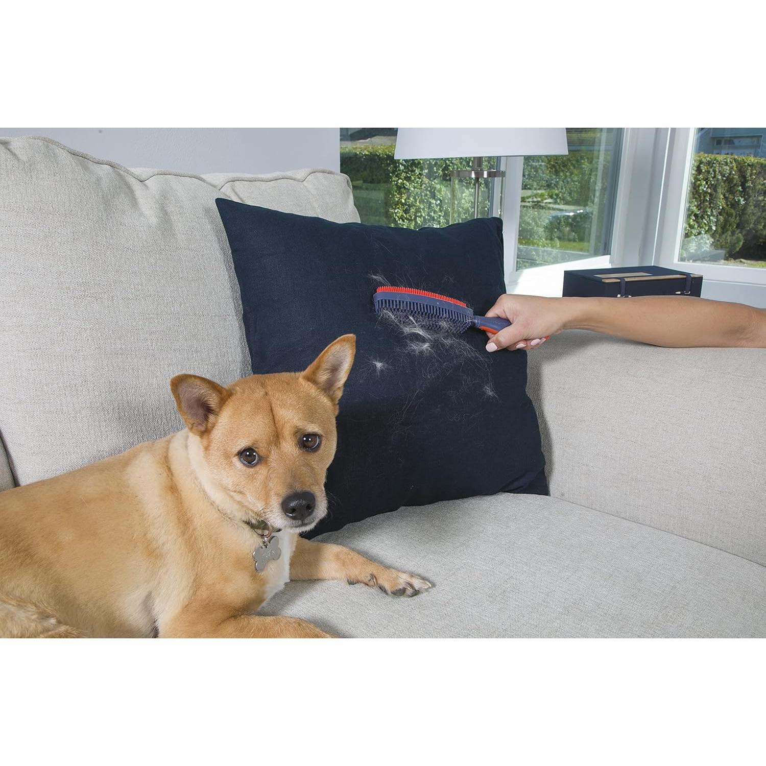 Cepillo de goma FURemover Duo para pelo de mascotas