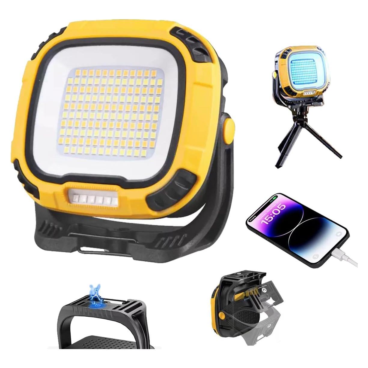 Luz de trabajo LED recargable EzoLife GZ-0892 2500LM IP65